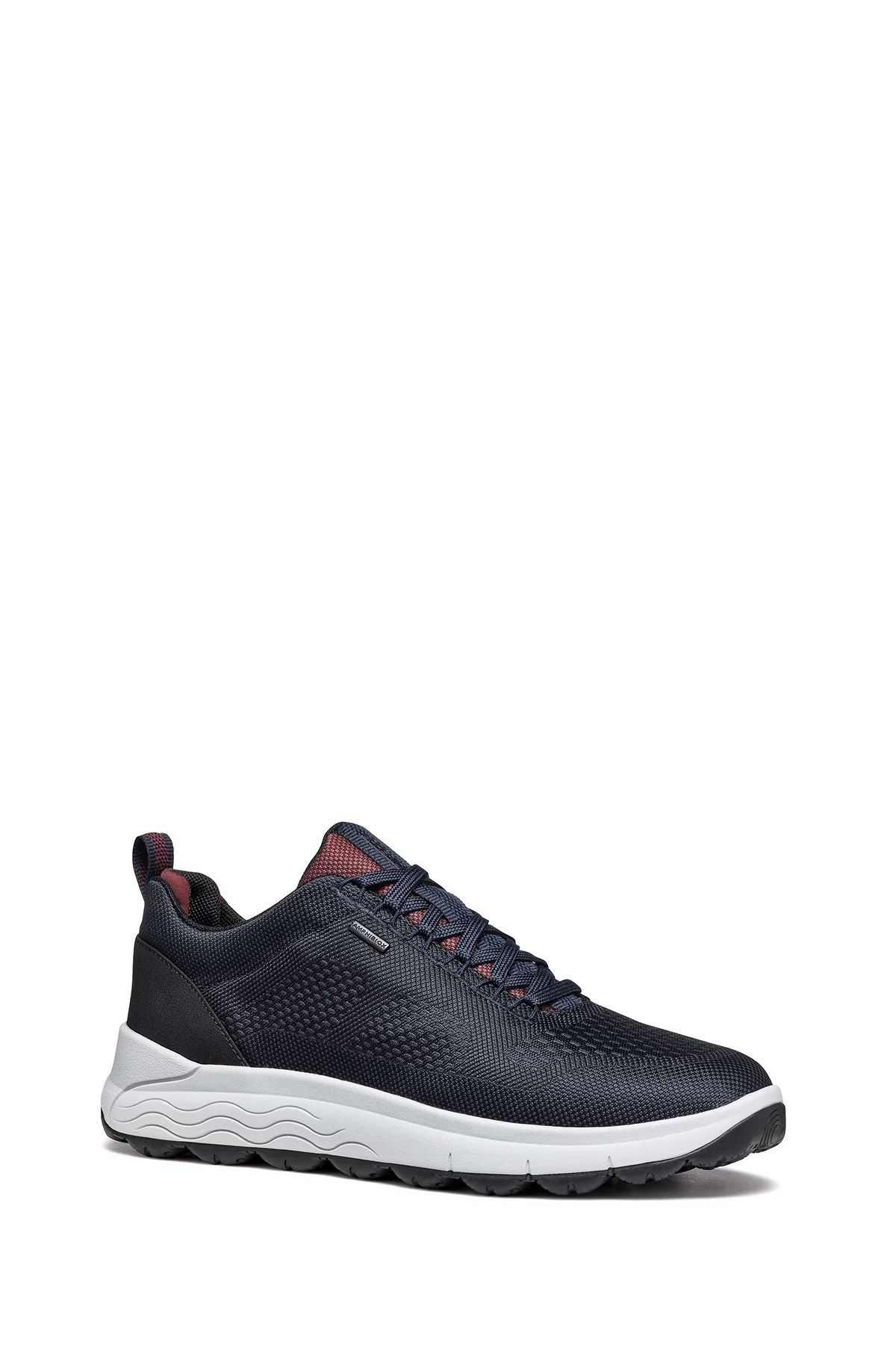 Geox Erkek Lacivert Spherica 4x4 Abx Bağcıklı Waterproof Deri Sneaker - Image 6