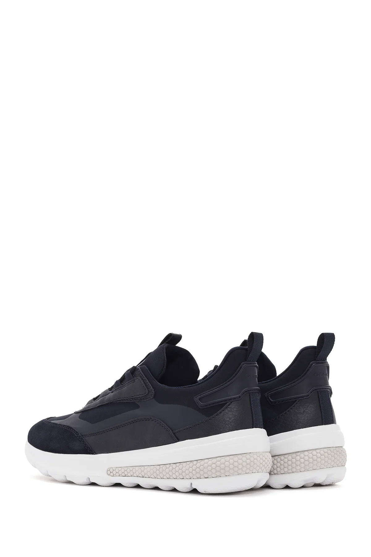 Geox Erkek Lacivert Spherica Actif Bağcıklı Kumaş Sneaker - Image 5