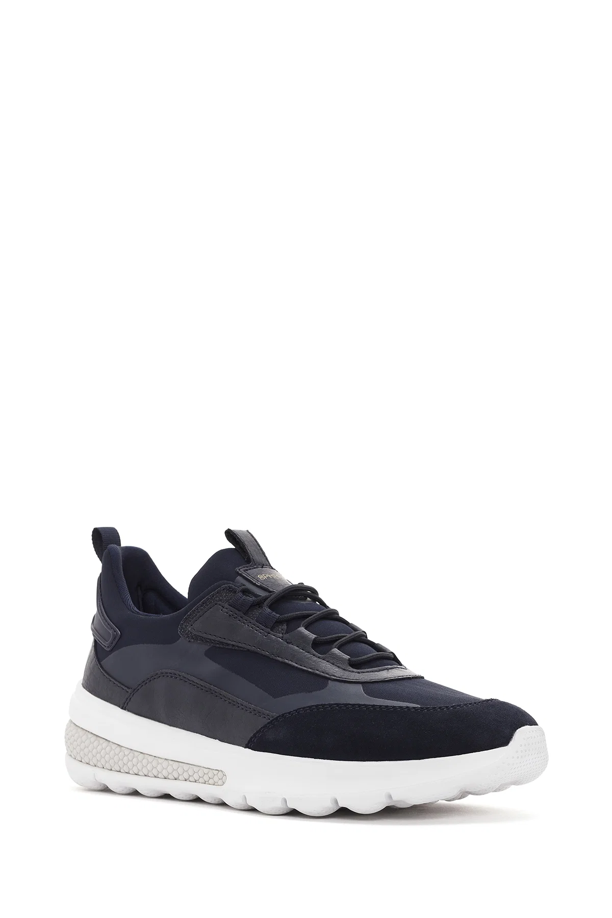 Geox Erkek Lacivert Spherica Actif Bağcıklı Kumaş Sneaker - Image 6