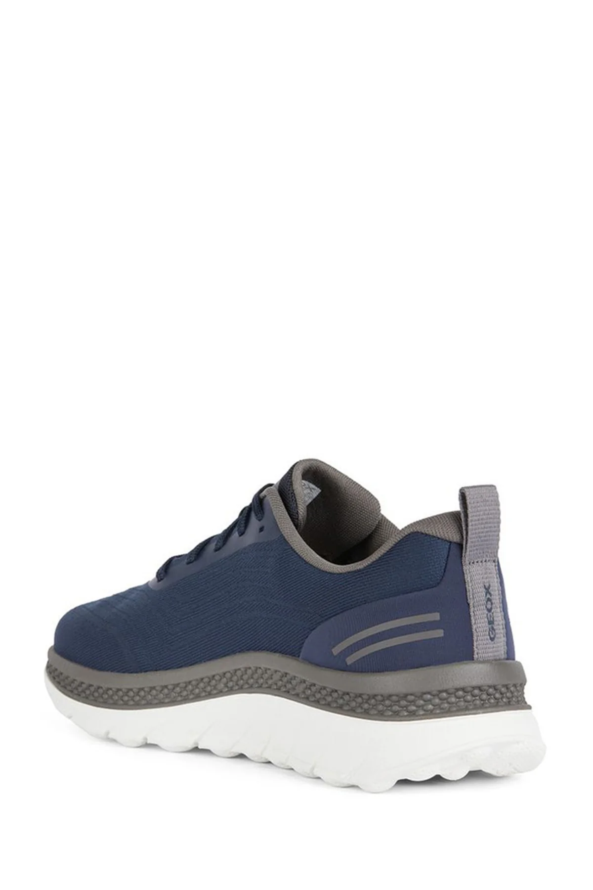 Geox Erkek Lacivert Spherica Actif Bağcıklı Kumaş Sneaker - Image 4