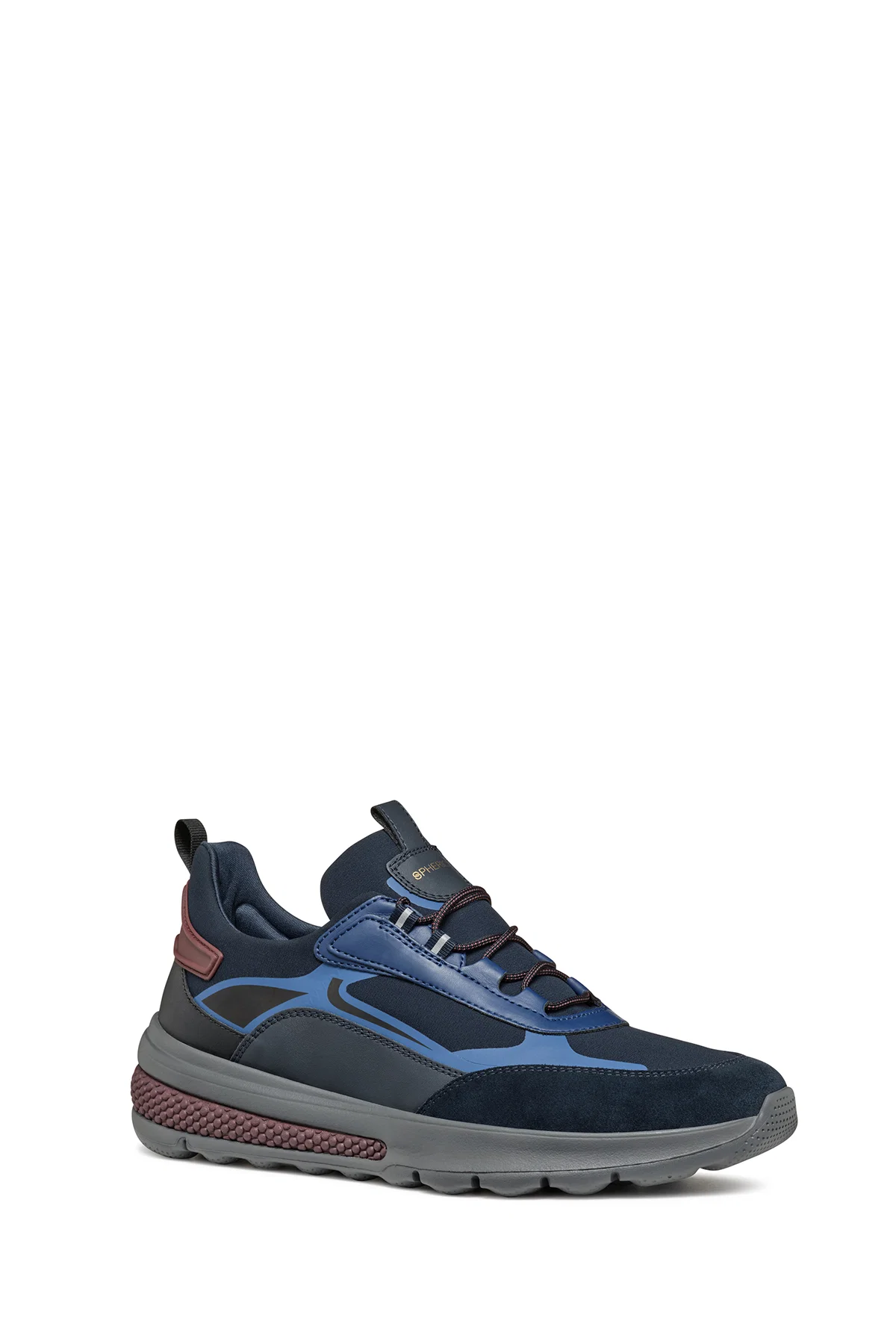 Geox Erkek Lacivert Spherica Actif Bağcıklı Sneaker - Image 3