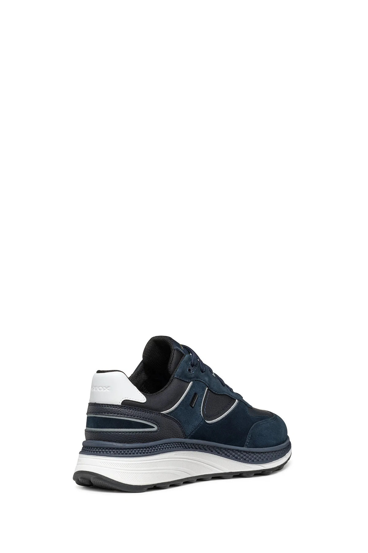 Geox Erkek Lacivert Spherica Actif X1 Abx Bağcıklı Waterproof Deri Sneaker - Image 8