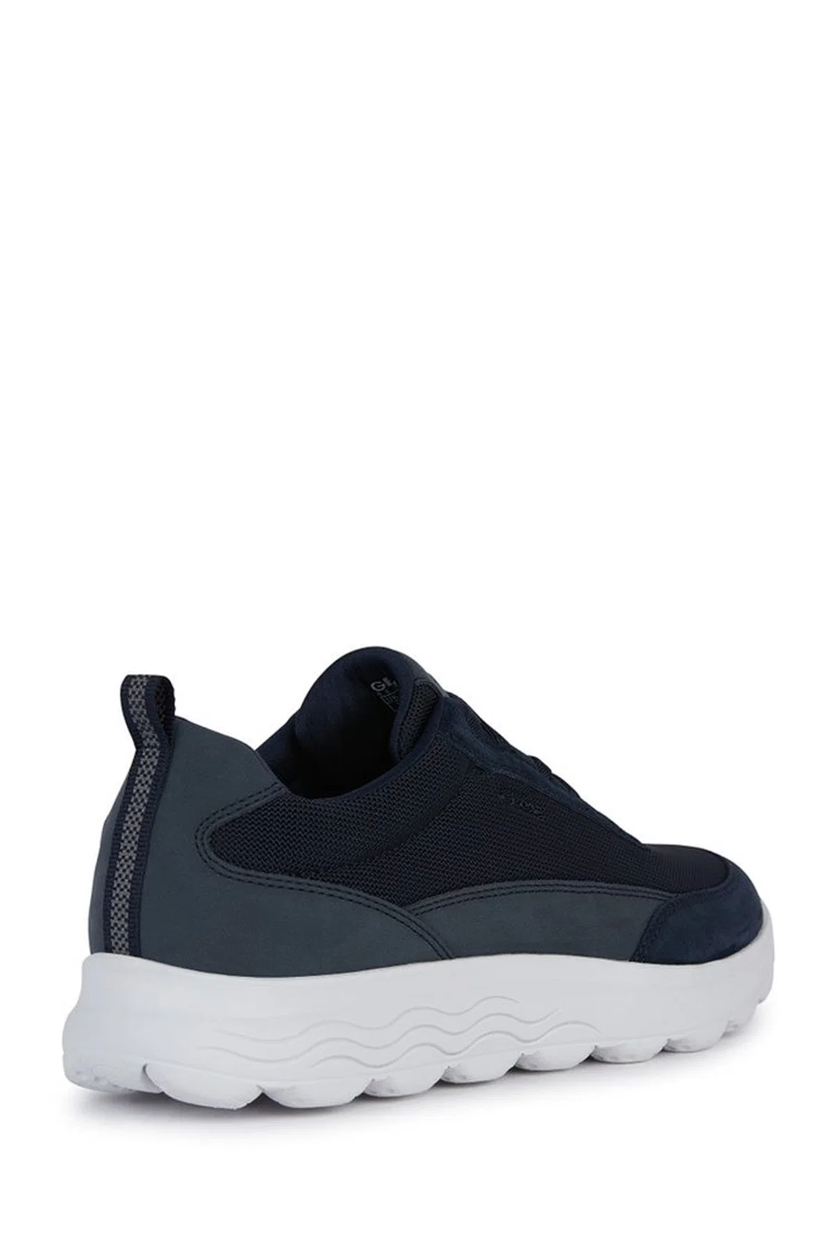 Geox Erkek Lacivert Spherica Bağcıklı Deri Sneaker - Image 2