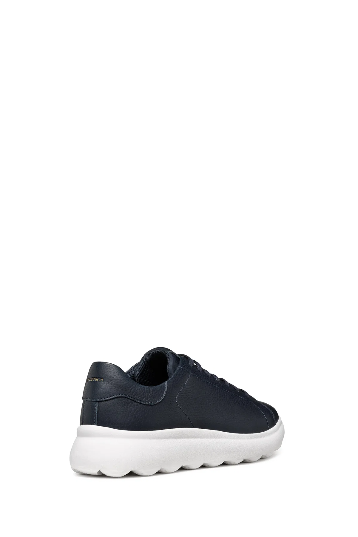 Geox Erkek Lacivert Spherica Bağcıklı Deri Sneaker - Image 2