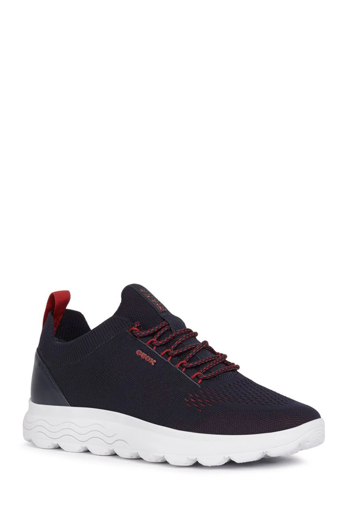 Geox Erkek Lacivert Spherica Bağcıklı Kumaş Sneaker - Image 3