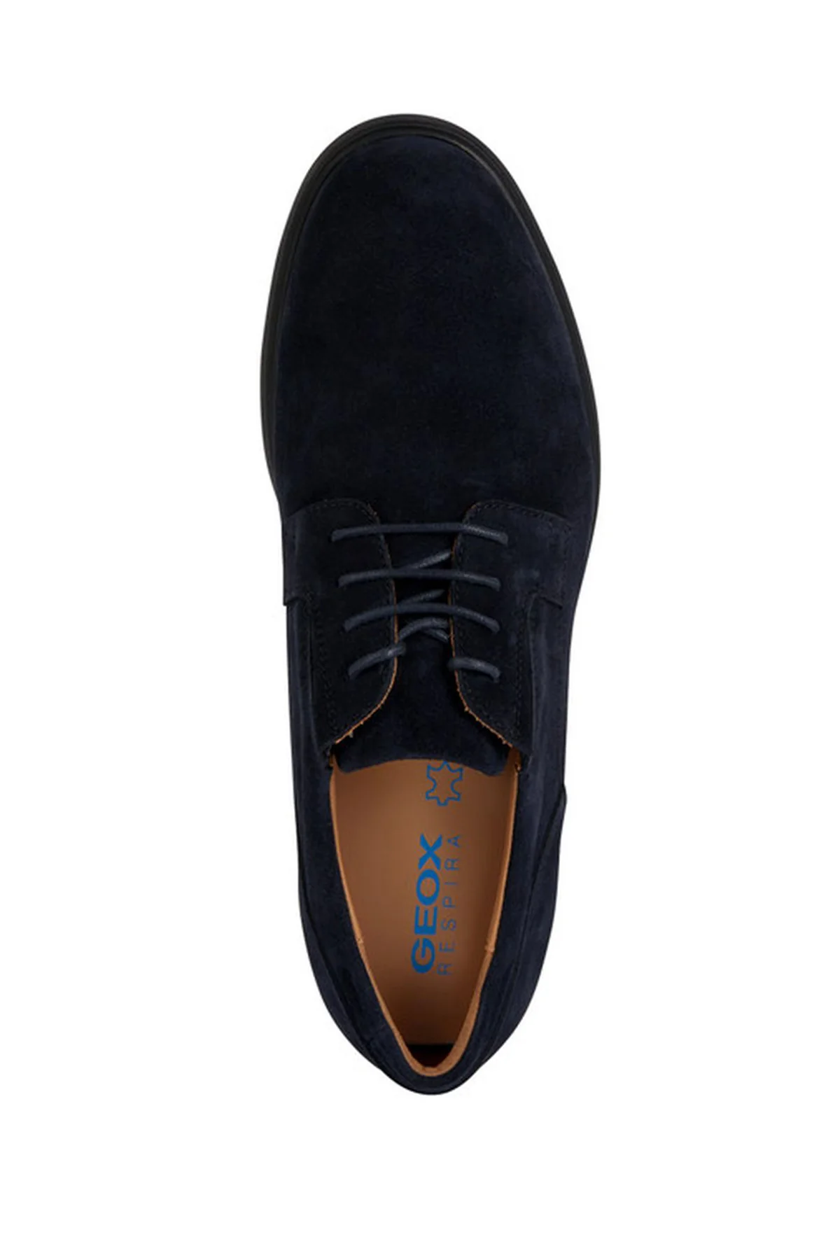 Geox Erkek Lacivert Spherica Ec11 Bağcıklı Süet Deri Casual Ayakkabı - Image 5