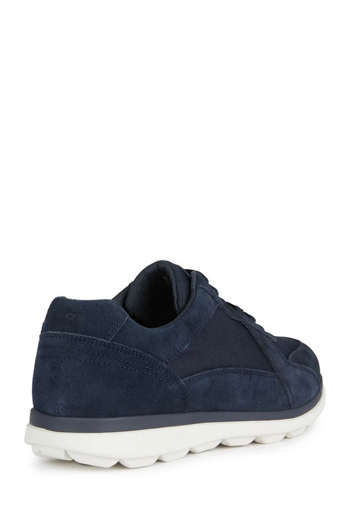 Geox Erkek Lacivert Spherica Ec12 Bağcıklı Süet Deri Casual Sneaker - Image 2