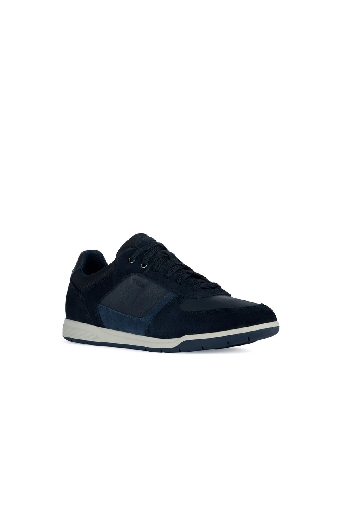 Geox Erkek Lacivert Spherica Ec3 Bağcıklı Deri Sneaker - Image 3
