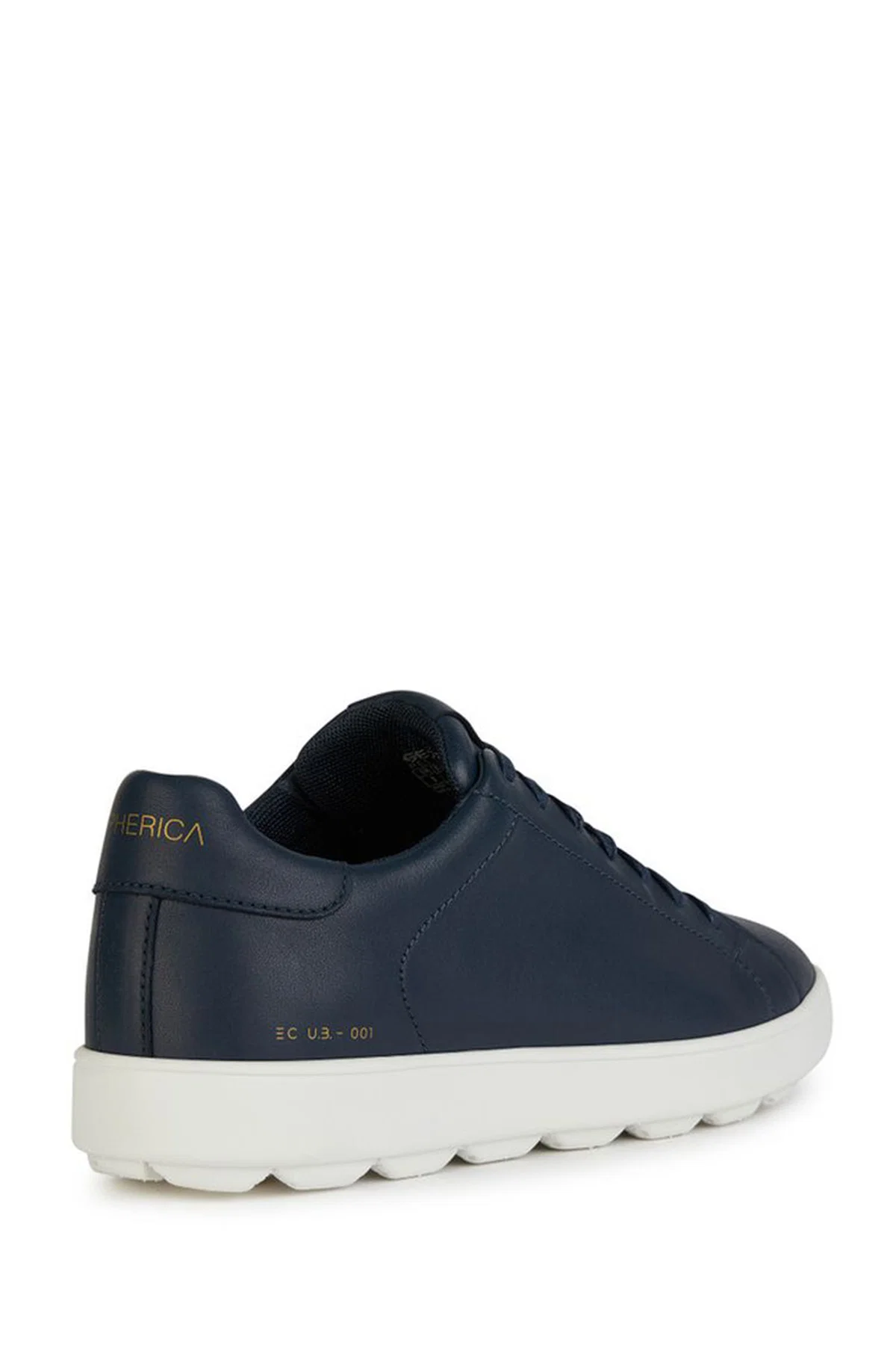 Geox Erkek Lacivert Spherica Ecub-1 Bağcıklı Deri Sneaker - Image 2