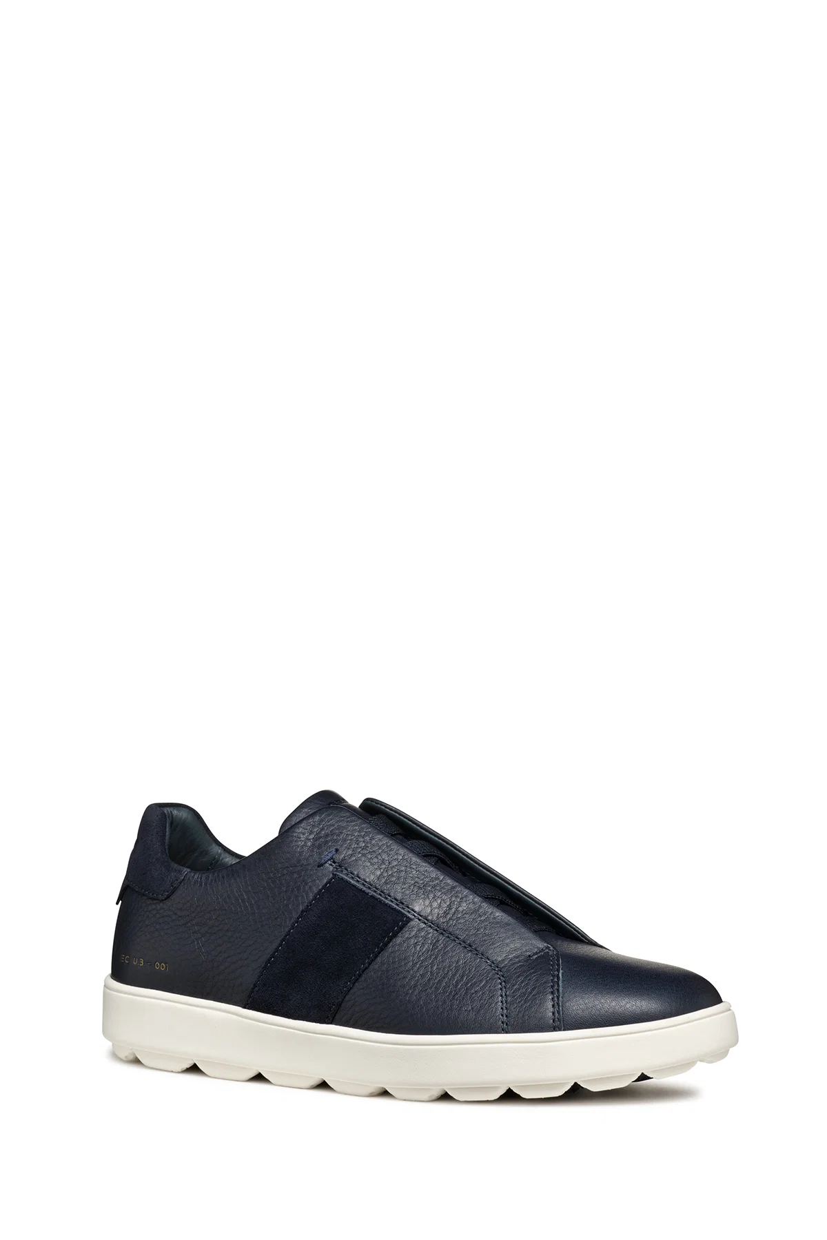 Geox Erkek Lacivert Spherica Ecub-1 Deri Sneaker - Image 3