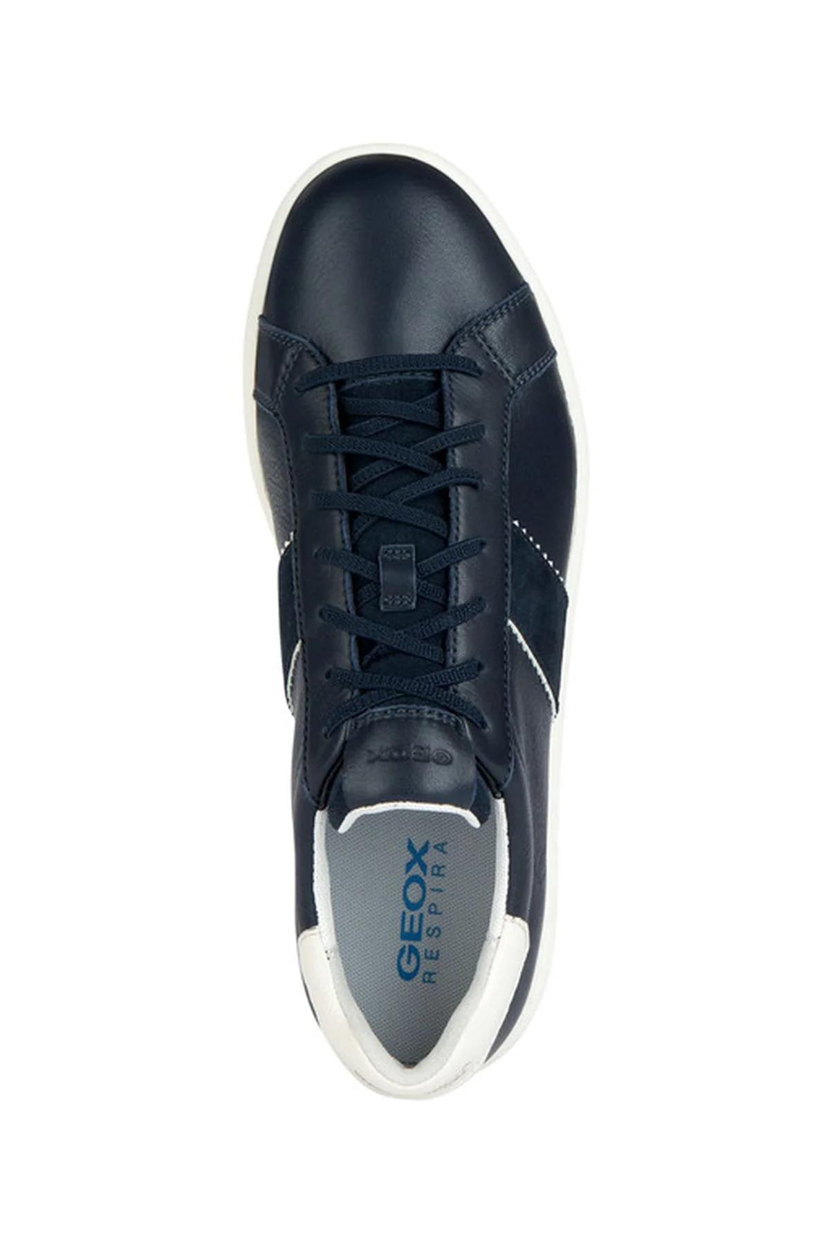 Geox Erkek Lacivert Spherica Vs Ec4 Bağcıklı Deri Sneaker - Image 5