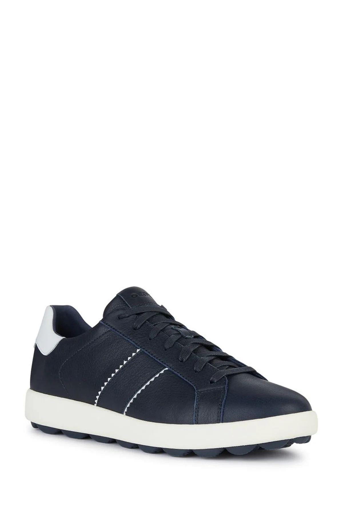 Geox Erkek Lacivert Spherica Vs Ec4 Bağcıklı Deri Sneaker - Image 3