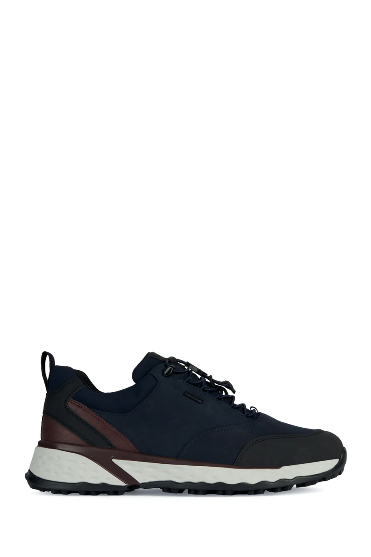 Geox Erkek Lacivert Sterrato B Abx C Bağcıklı Deri Sneaker