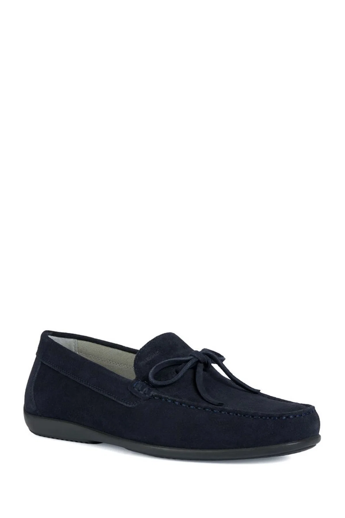 Geox Erkek Lacivert U Ascanio Süet Deri Casual Loafer - Image 3