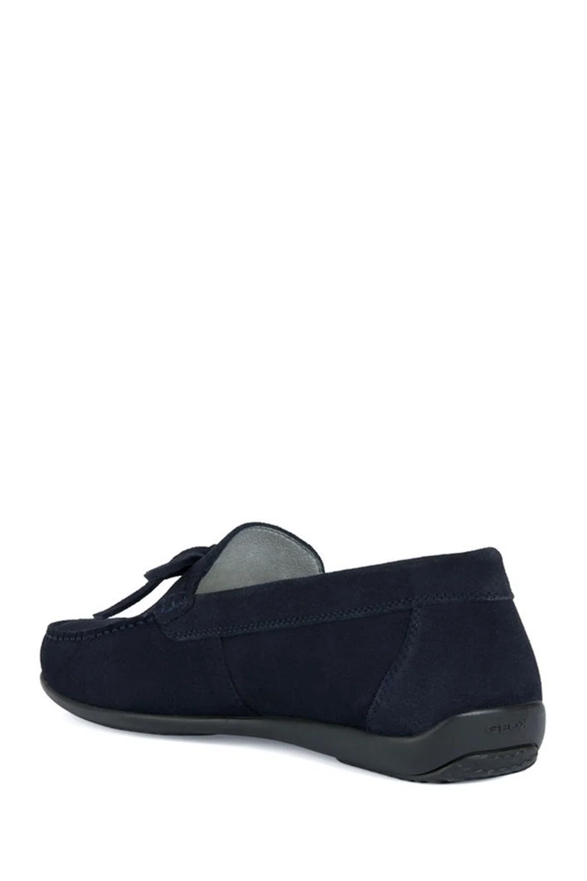 Geox Erkek Lacivert U Ascanio Süet Deri Casual Loafer - Image 4