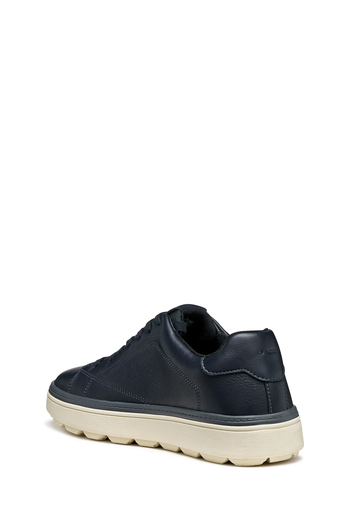 Geox Erkek Lacivert U Spherıca Ecub-1.1 B Abx Bağcıklı Deri Sneaker - Image 4
