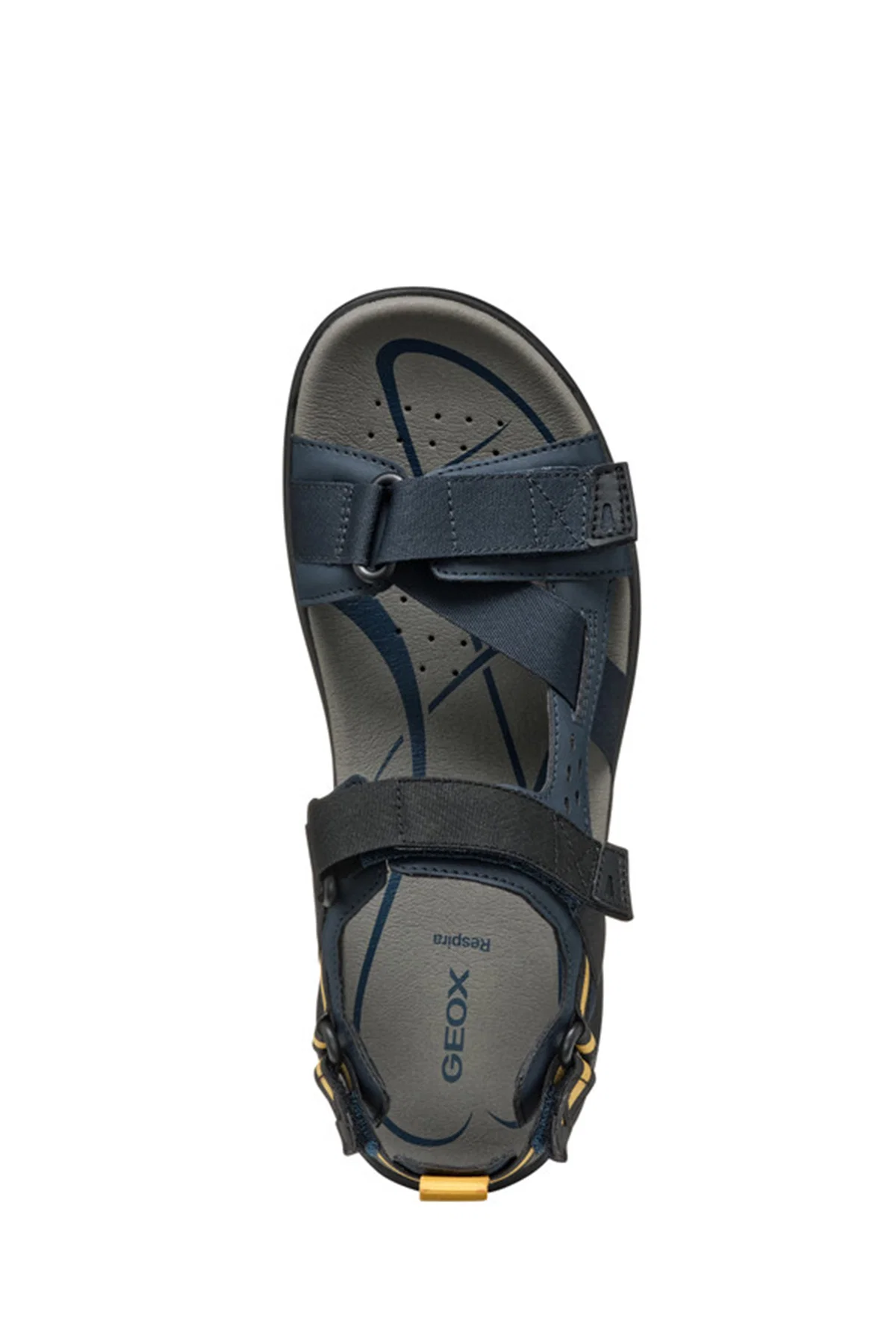 Geox Erkek Lacivert U Terreno + Grip B Te + Nbk Sy Çift Bantlı Kumaş Sandalet - Image 9