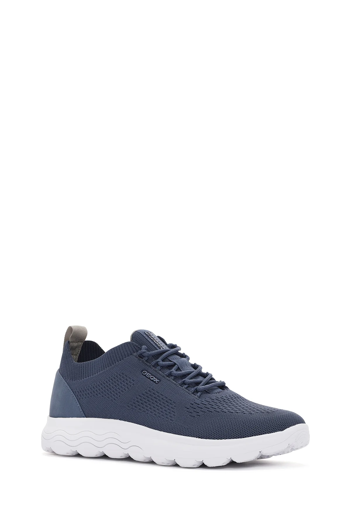 Geox Erkek Mavi Spherica Bağcıklı Kumaş Sneaker - Image 6