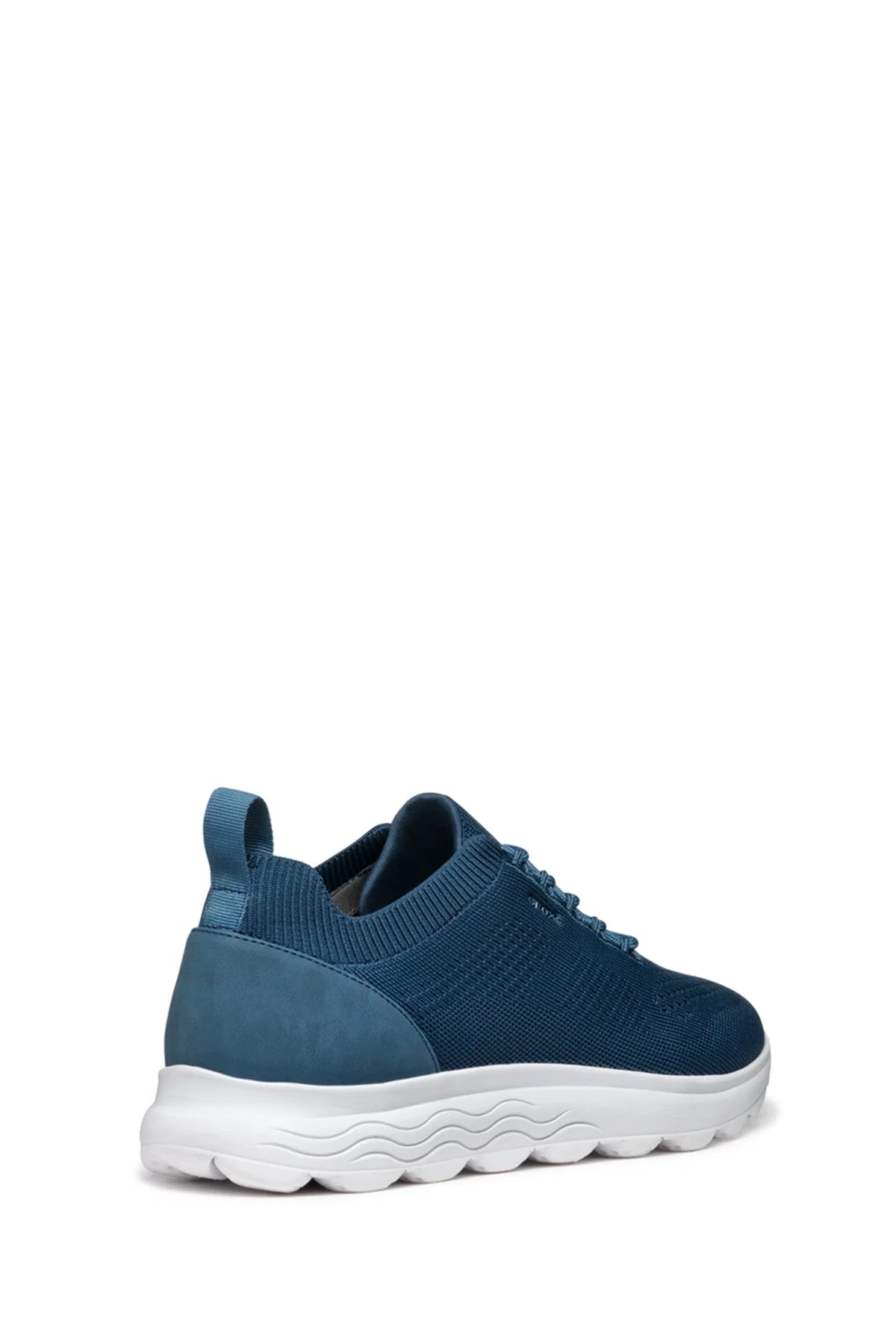Geox Erkek Mavi U Spherica A - Knitted Text Bağcıklı Kumaş Sneaker - Image 4