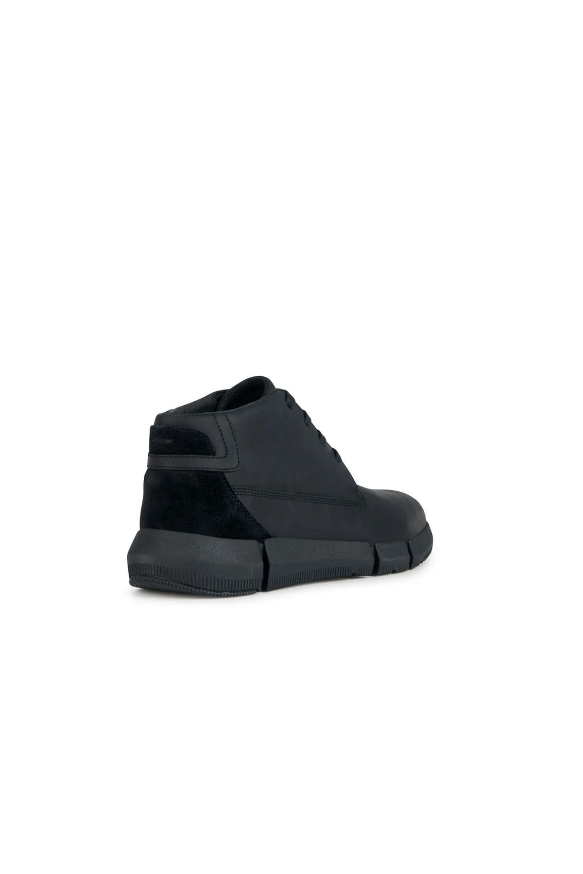 Geox Erkek Siyah Adacter H Bağcıklı Deri Sneaker Bot - Image 4