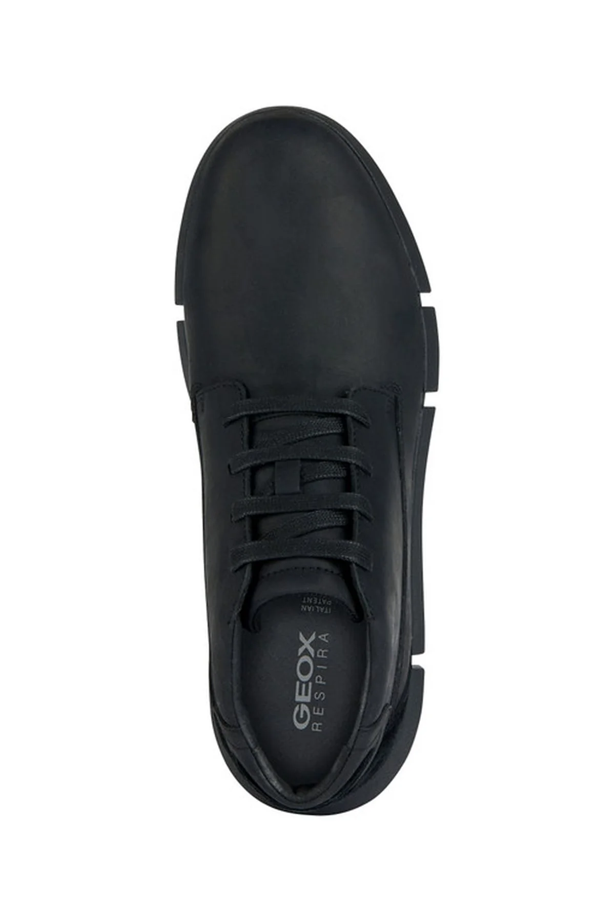 Geox Erkek Siyah Adacter H Bağcıklı Deri Sneaker Bot - Image 5