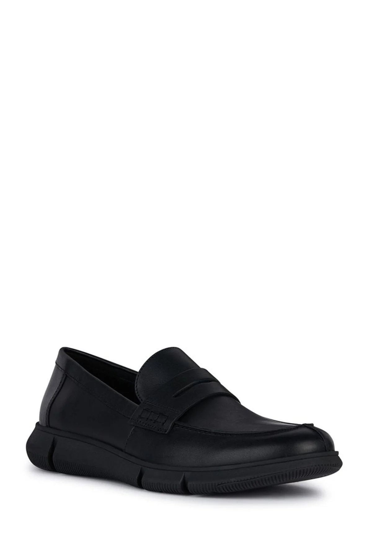 Geox Erkek Siyah Andalo Deri Casual Loafer - Image 3