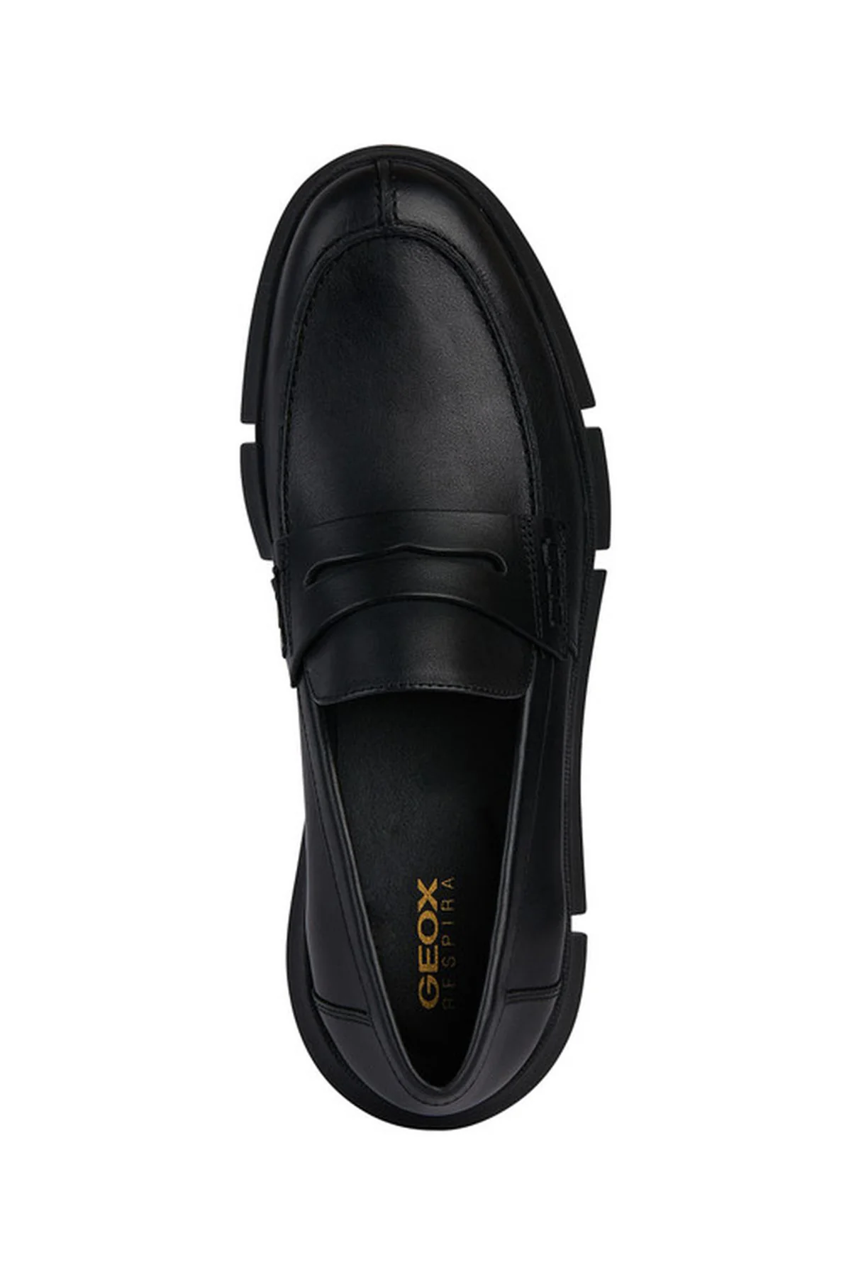 Geox Erkek Siyah Andalo Deri Casual Loafer - Image 5