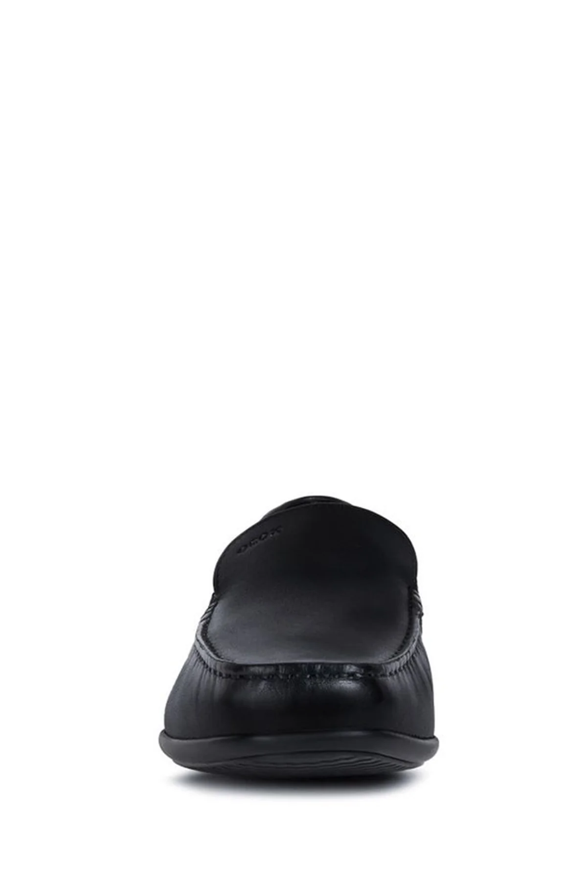 Geox Erkek Siyah Ascanio Deri Casual Loafer - Image 2