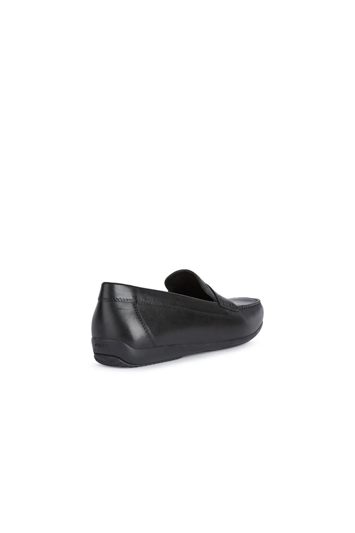 Geox Erkek Siyah Ascanio Deri Casual Loafer - Image 4