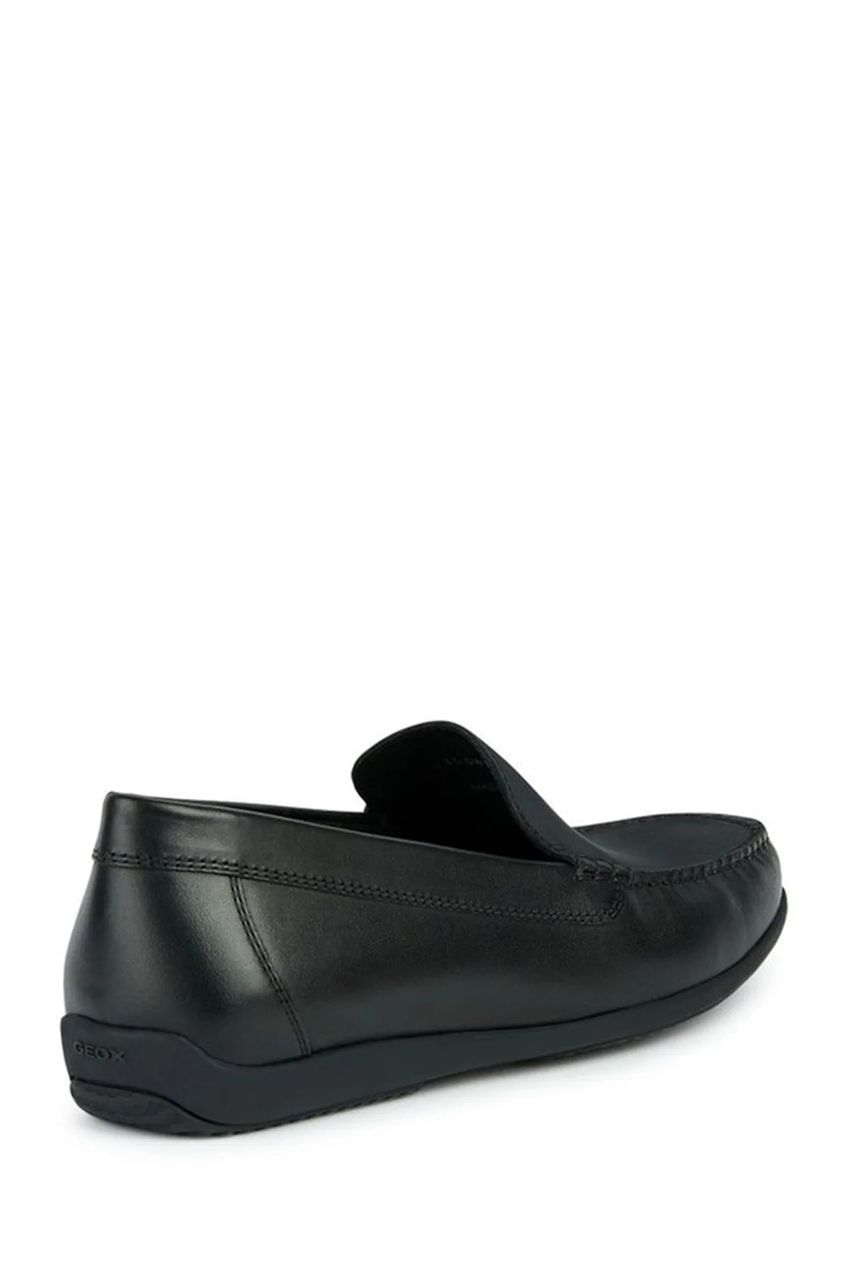 Geox Erkek Siyah Ascanio Deri Casual Loafer - Image 2
