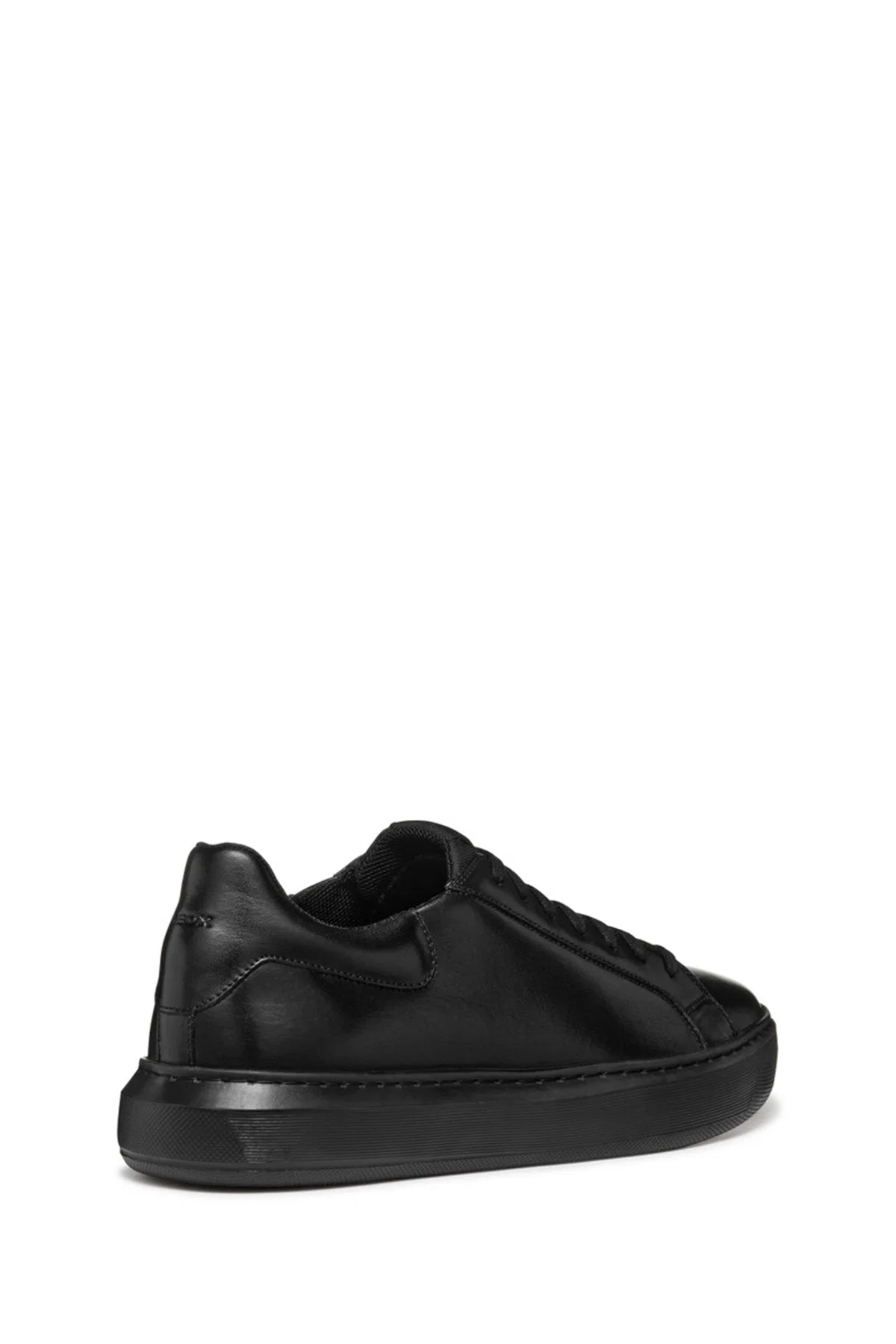 Geox Erkek Siyah Deıven Bağcıklı Deri Casual Sneaker - Image 8