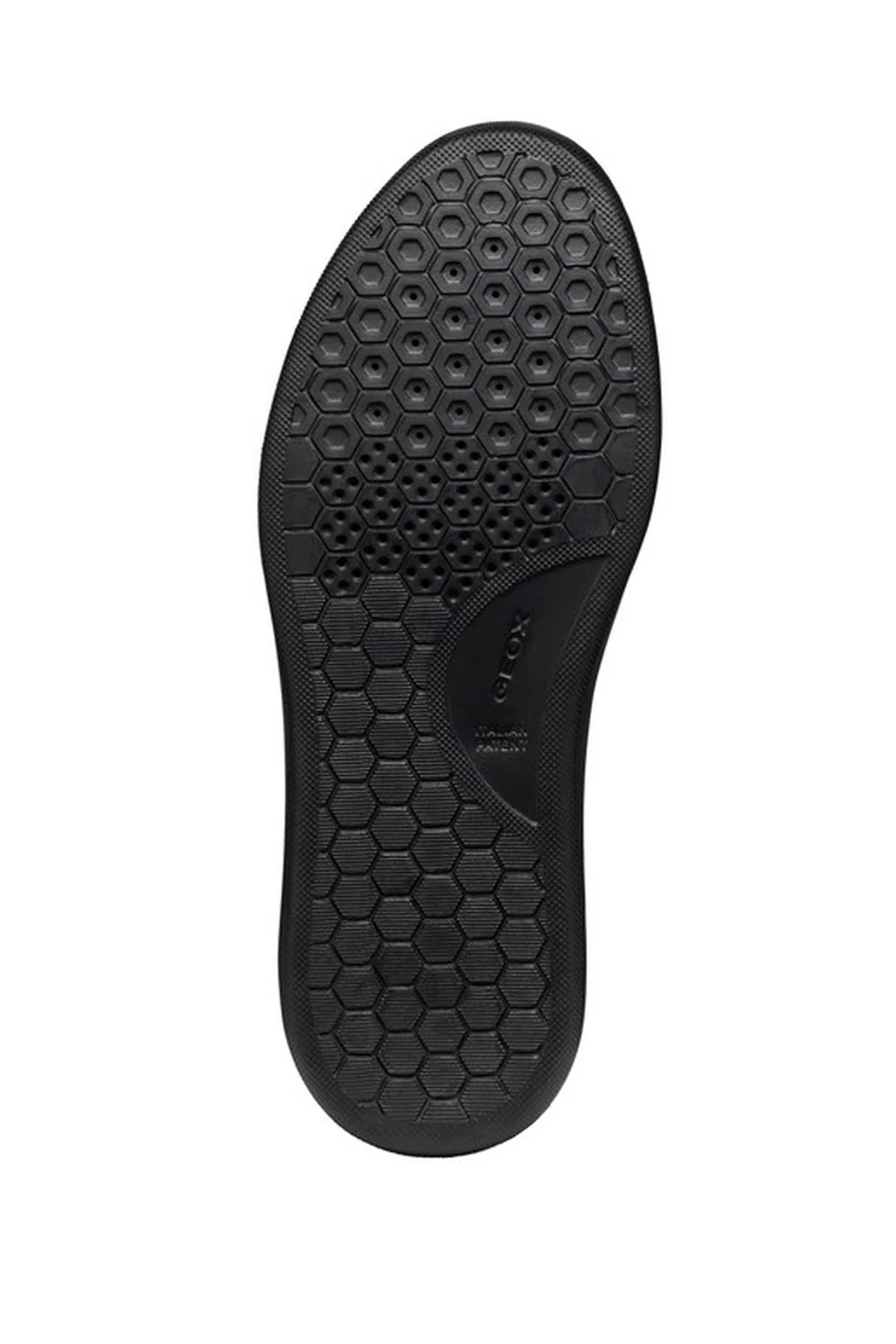 Geox Erkek Siyah Deiven Bağcıklı Deri Casual Sneaker - Image 6