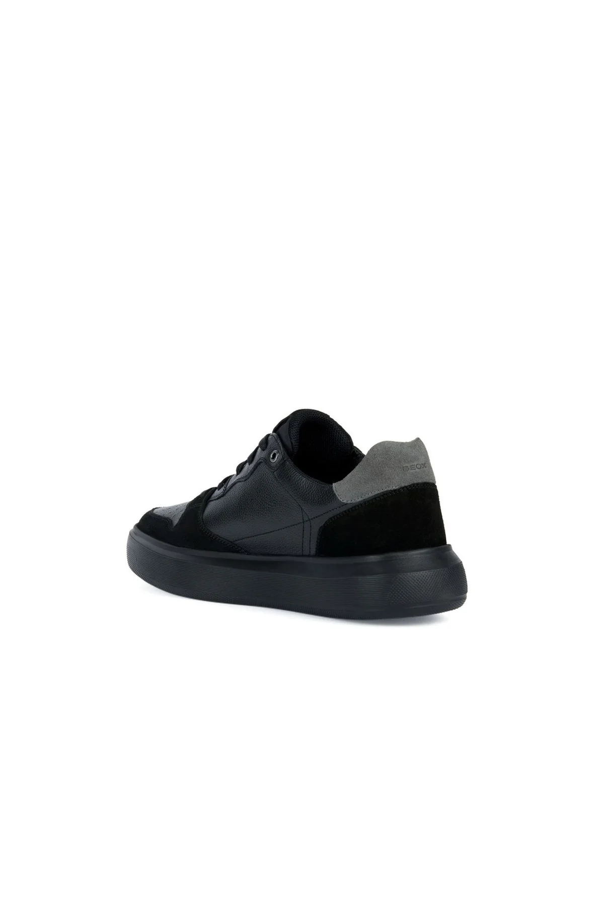 Geox Erkek Siyah Deiven Bağcıklı Deri Sneaker - Image 2