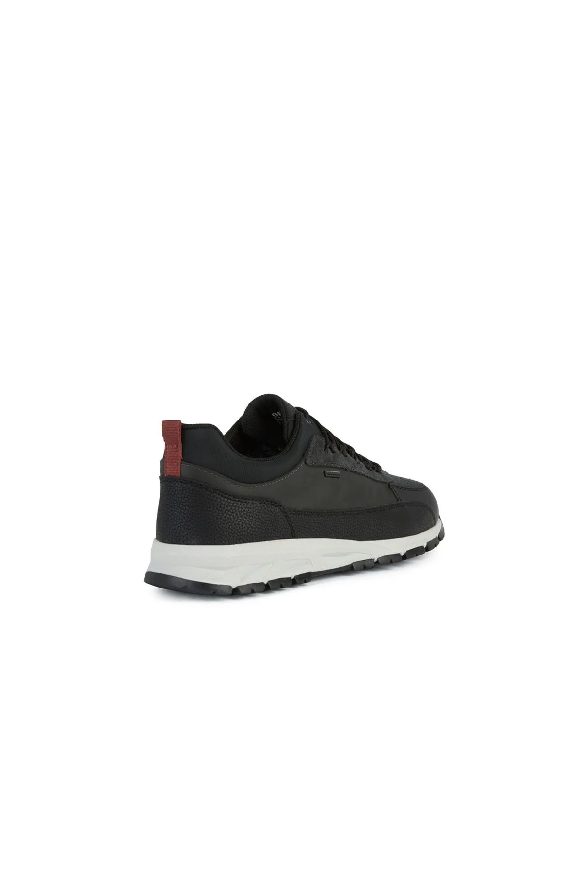 Geox Erkek Siyah Delray Bağcıklı Casual Sneaker - Image 4