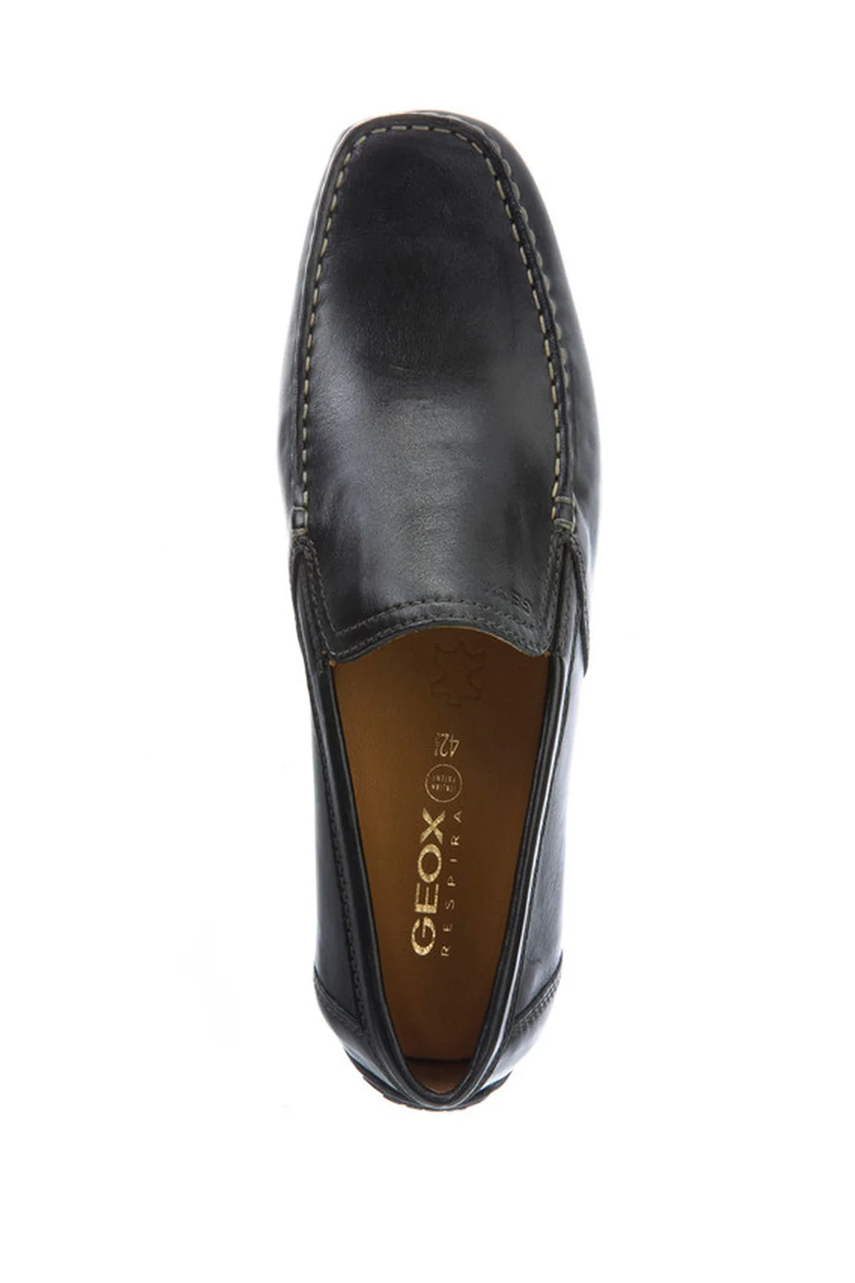 Geox Erkek Siyah Moner Deri Loafer - Image 5