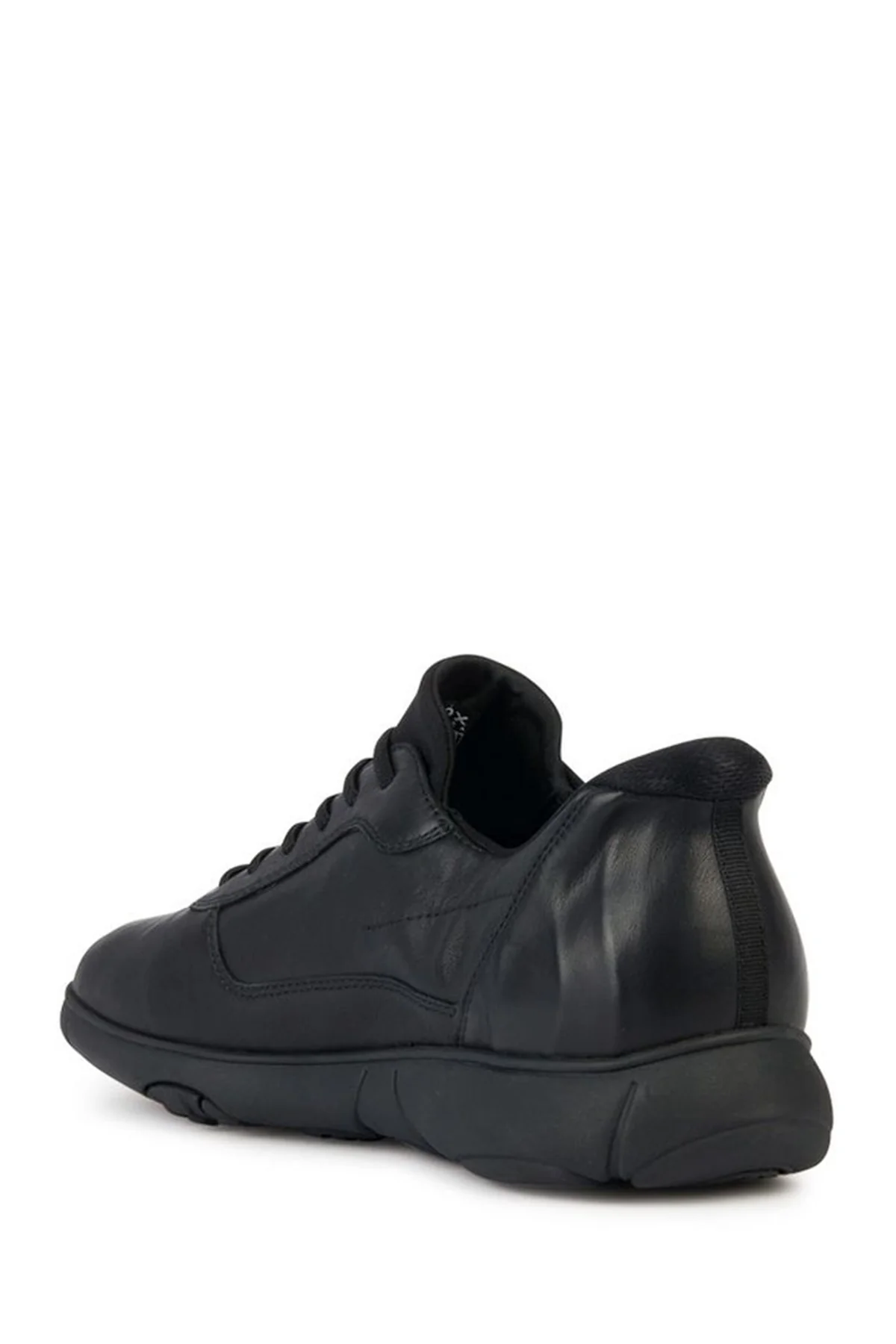 Geox Erkek Siyah Nebula Bağcıklı Deri Sneaker - Image 4