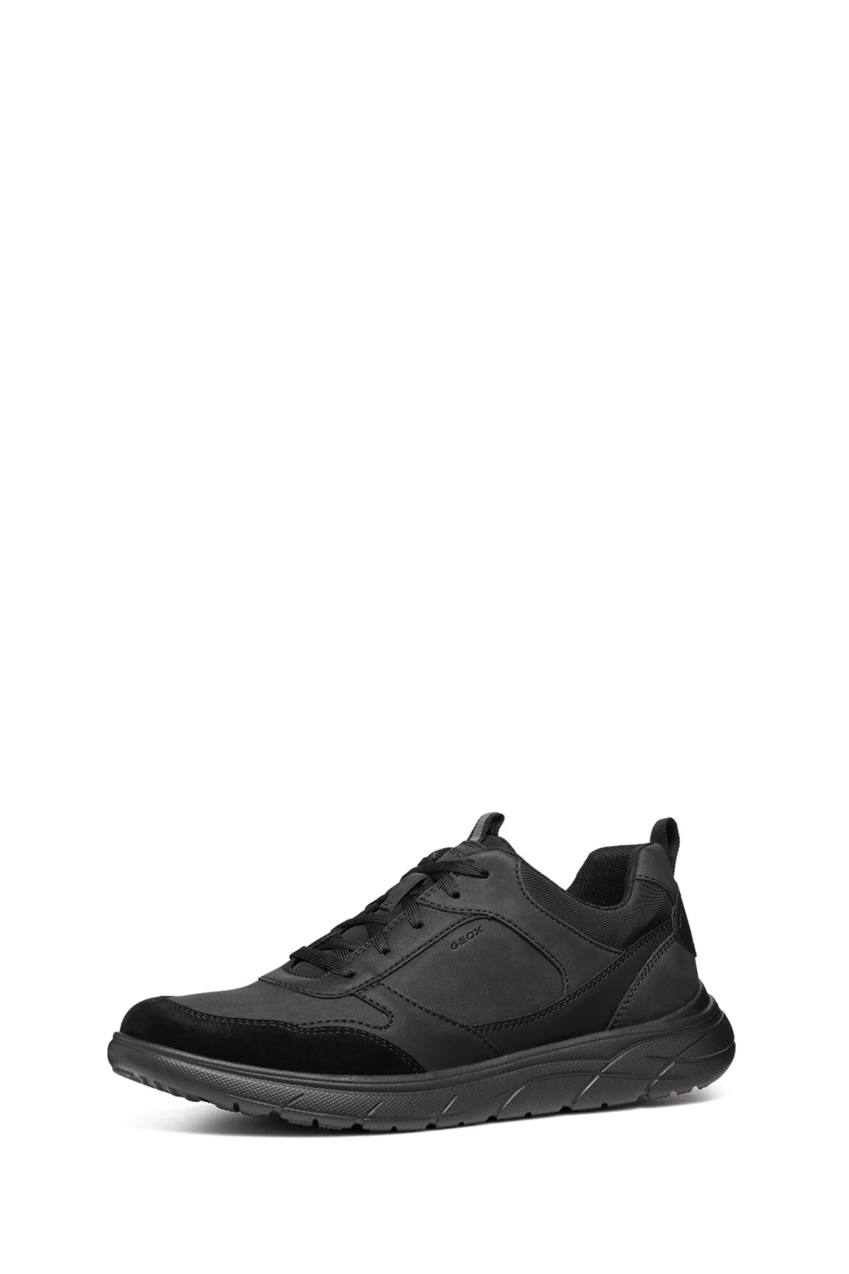 Geox Erkek Siyah Nebula Bağcıklı Kumaş Sneaker - Image 4