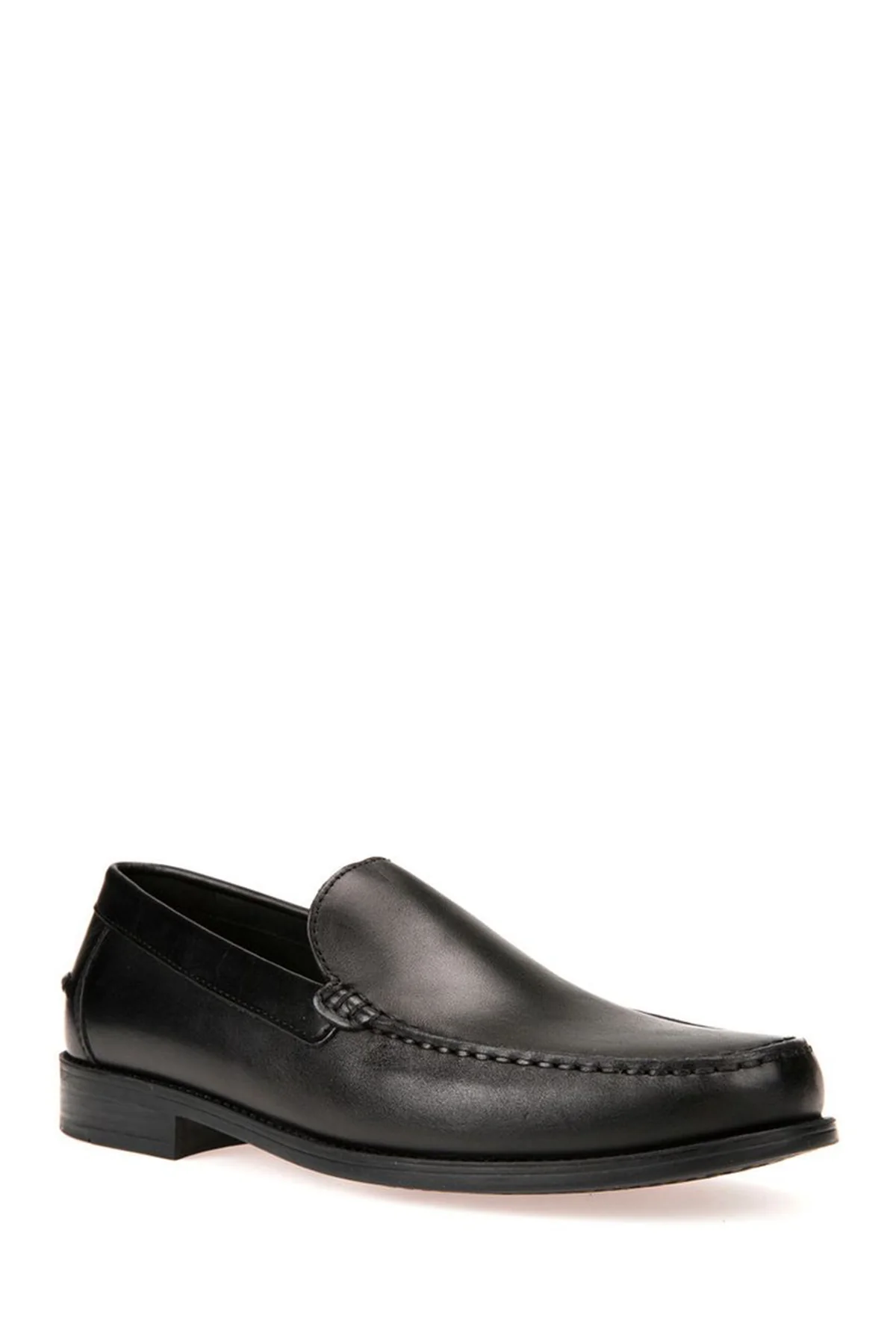 Geox Erkek Siyah New Damon Deri Loafer - Image 3