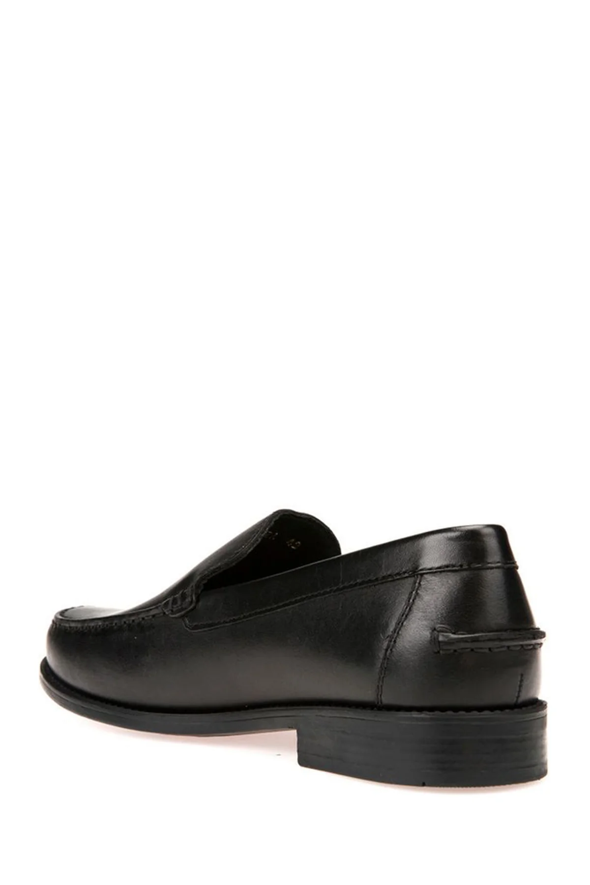Geox Erkek Siyah New Damon Deri Loafer - Image 5