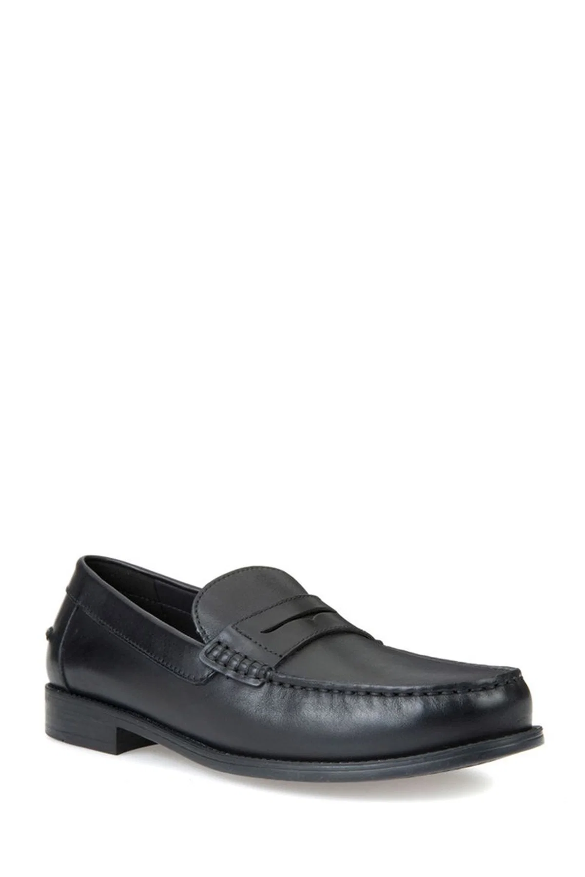 Geox Erkek Siyah New Damon Deri Loafer - Image 3