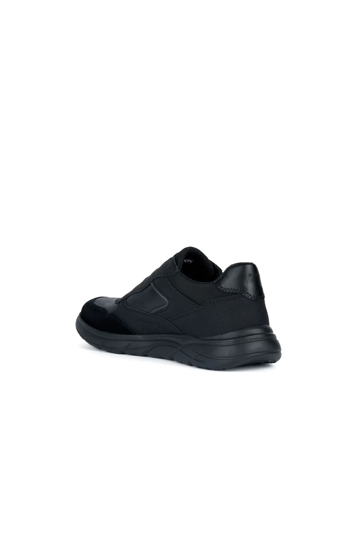 Geox Erkek Siyah Portello Bağcıklı Deri Sneaker - Image 2