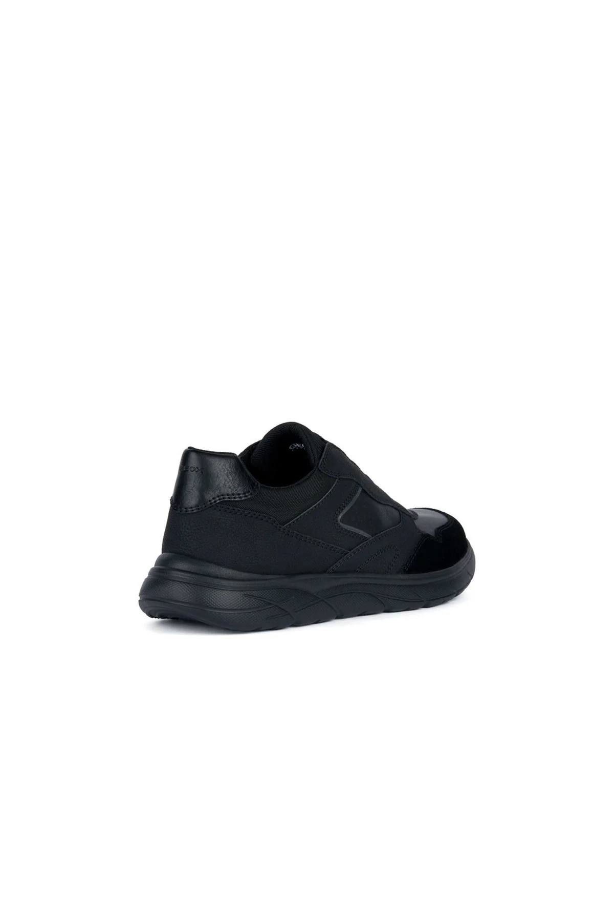 Geox Erkek Siyah Portello Bağcıklı Deri Sneaker - Image 4