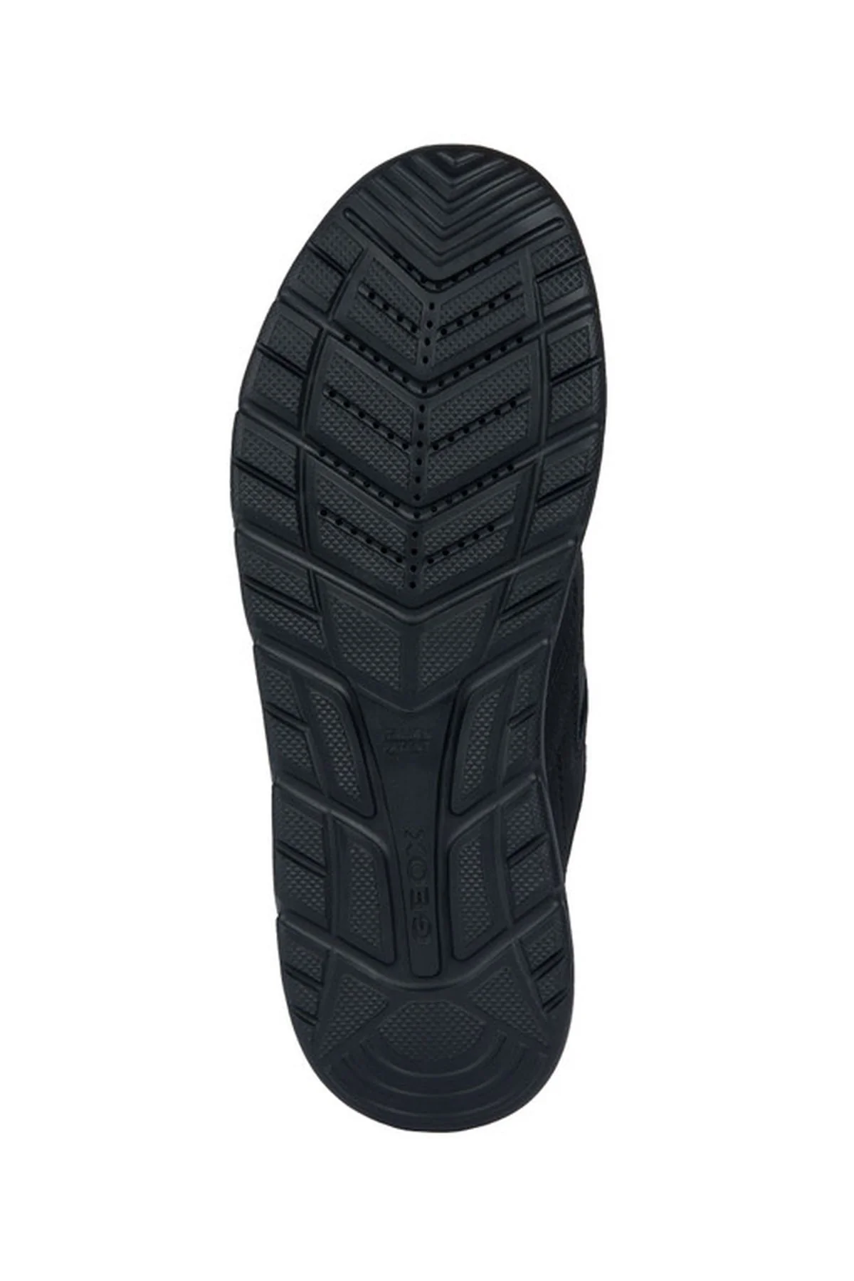 Geox Erkek Siyah Portello Bağcıklı Deri Sneaker - Image 6