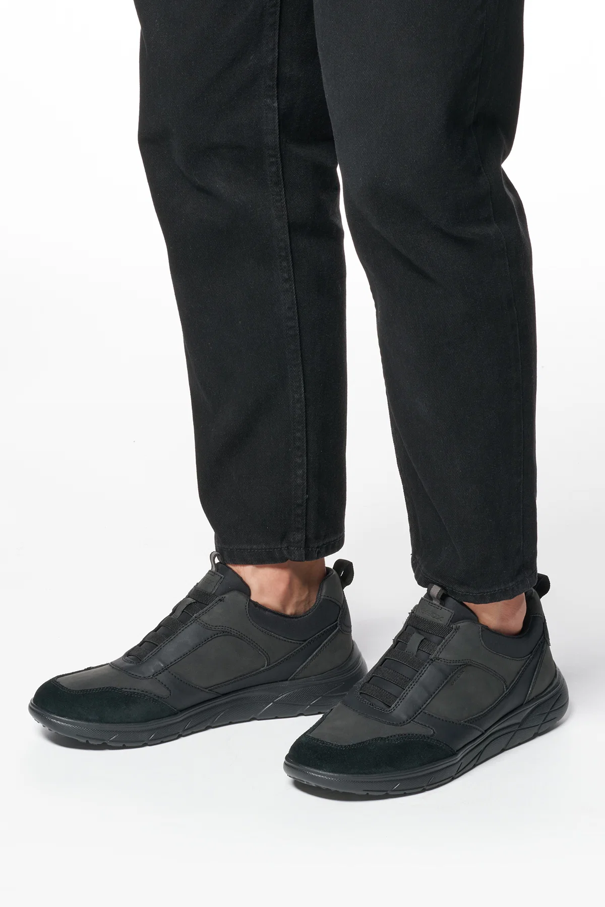 Geox Erkek Siyah Portello Sneaker - Image 4