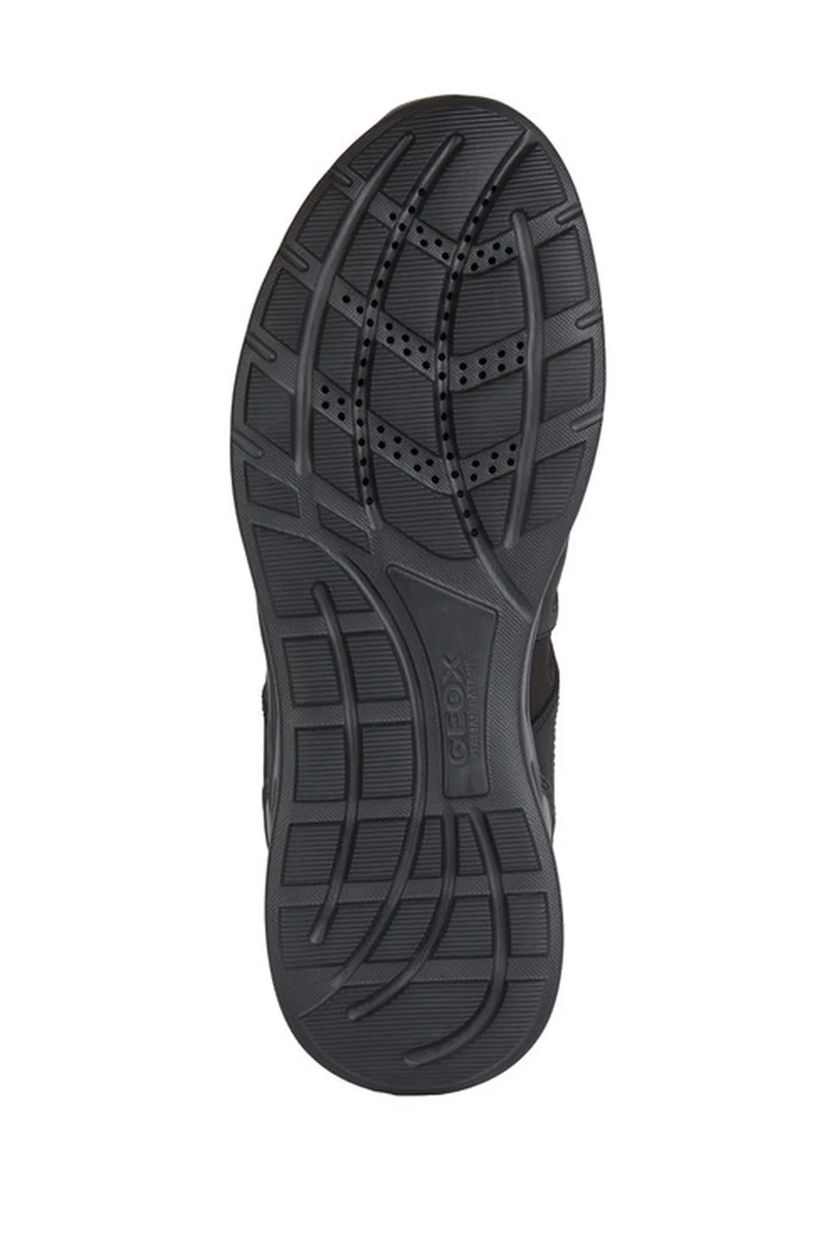 Geox Erkek Siyah Sanzio Bağcıklı Süet Deri Sandalet - Image 6