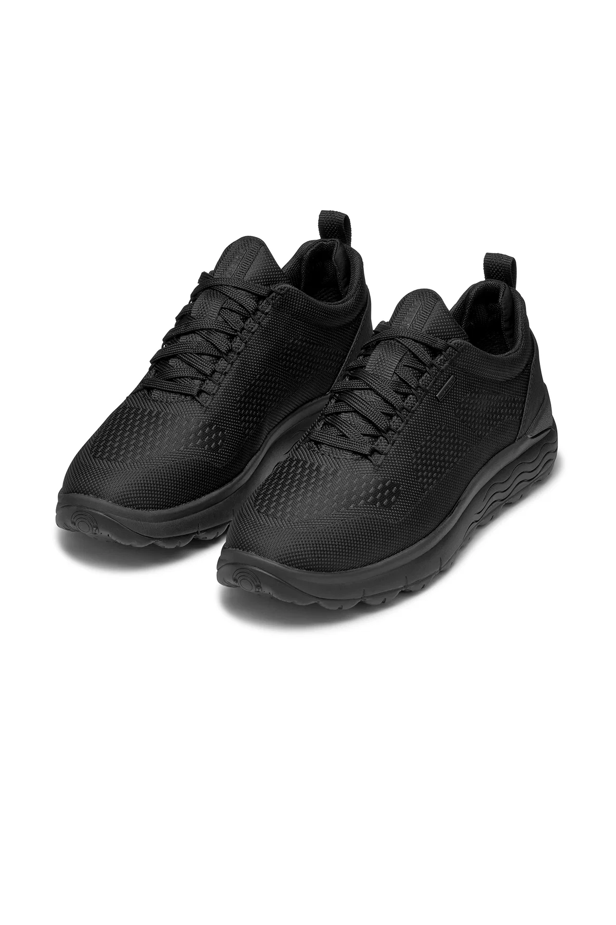Geox Erkek Siyah Spherica 4x4 Abx B Bağcıklı Waterproof Deri Sneaker - Image 3
