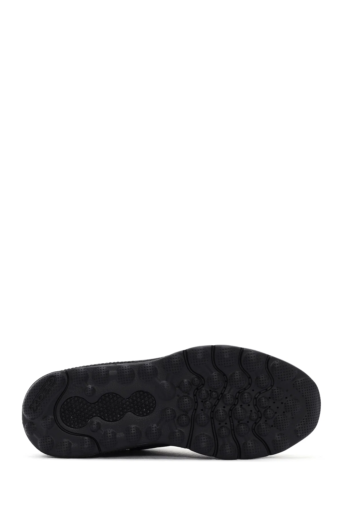 Geox Erkek Siyah Spherica Actif Bağcıklı Deri Sneaker - Image 4