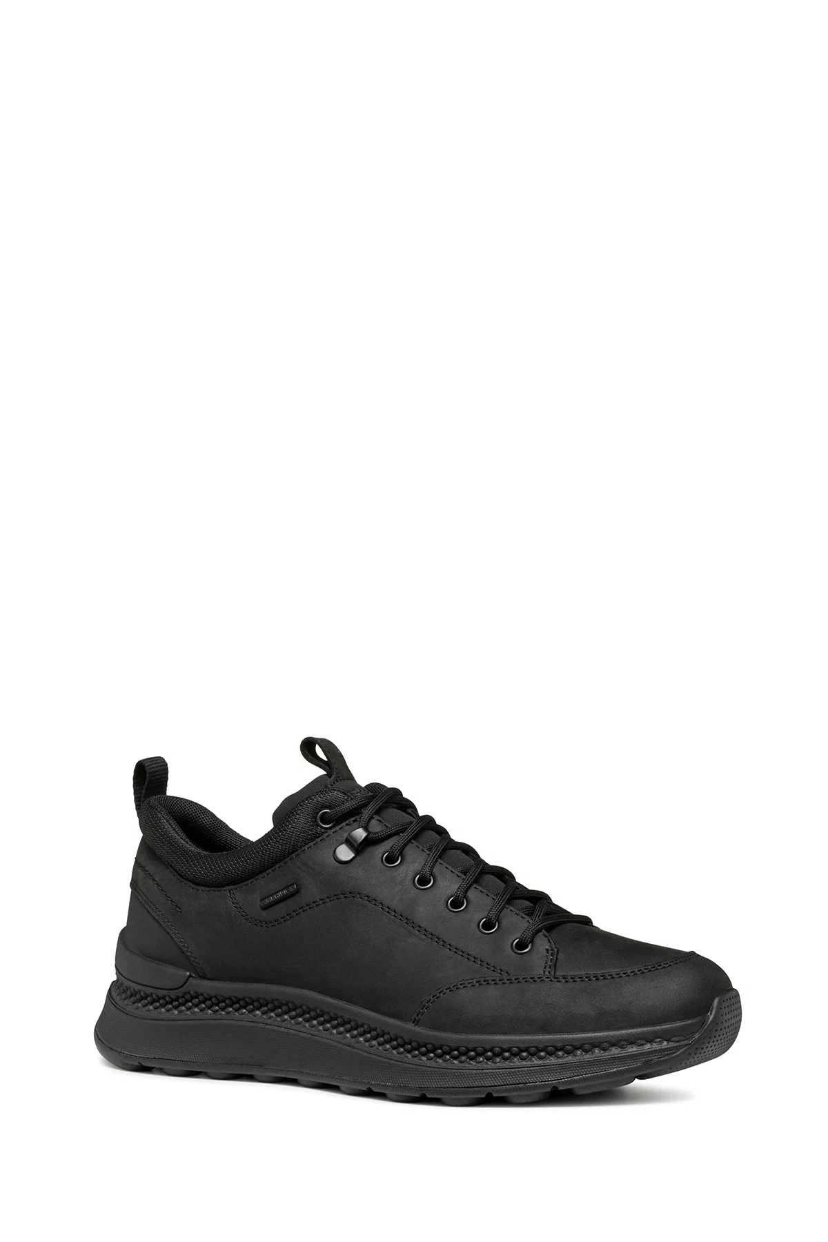 Geox Erkek Siyah Spherica Actif X2 Abx Bağcıklı Waterproof Deri Sneaker - Image 3