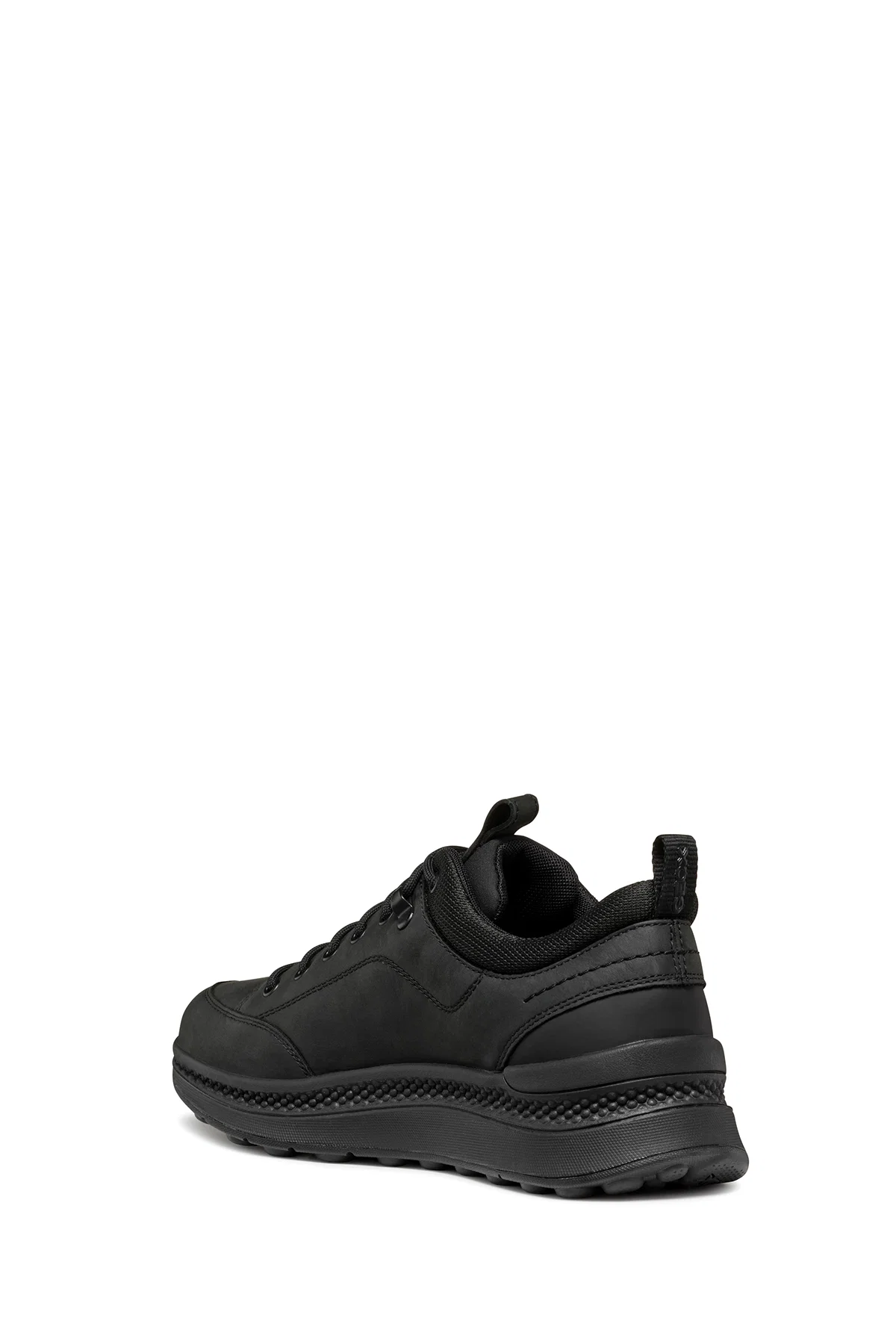 Geox Erkek Siyah Spherica Actif X2 Abx Bağcıklı Waterproof Deri Sneaker - Image 4