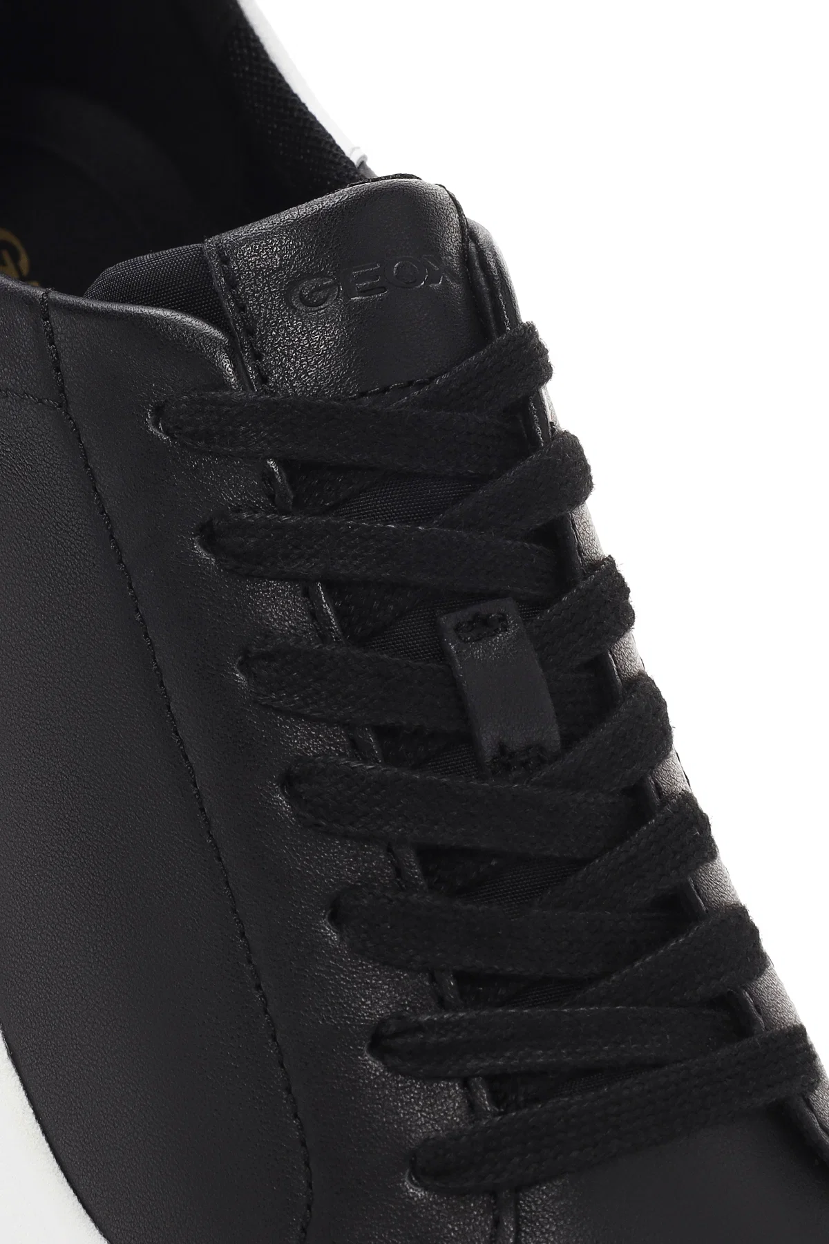 Geox Erkek Siyah Spherica Bağcıklı Deri Sneaker - Image 10